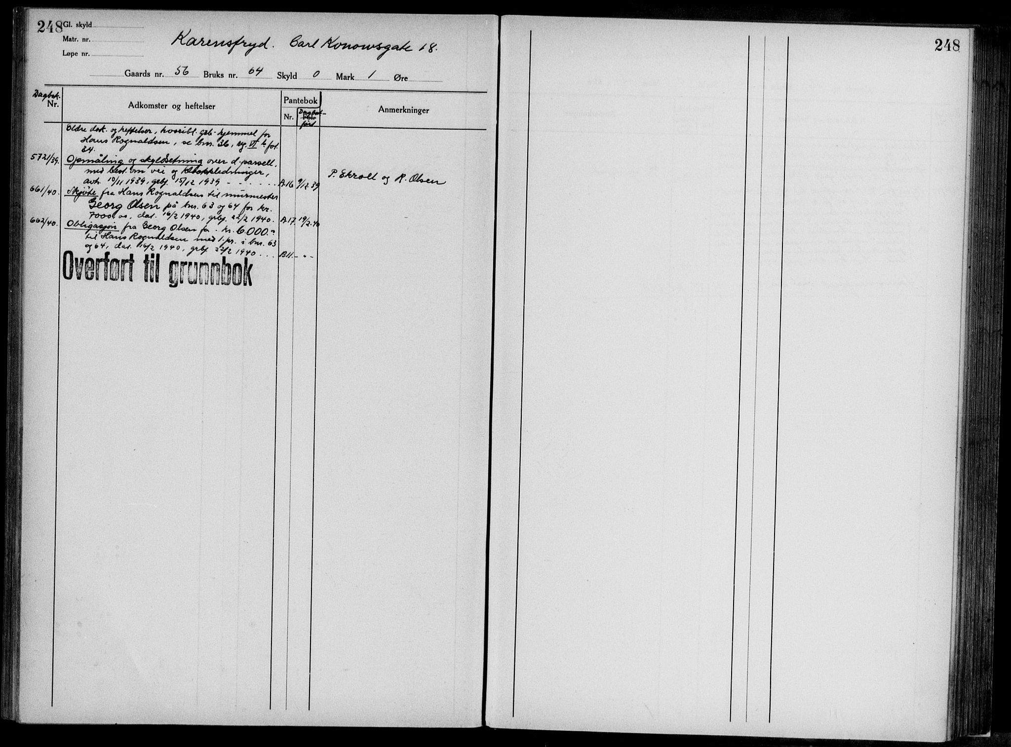 Midhordland sorenskriveri, AV/SAB-A-3001/1/G/Ga/Gab/L0117: Mortgage register no. II.A.b.117, p. 248