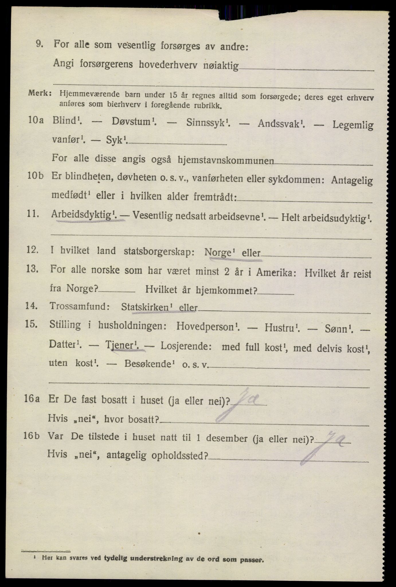 SAKO, 1920 census for Lardal, 1920, p. 5220