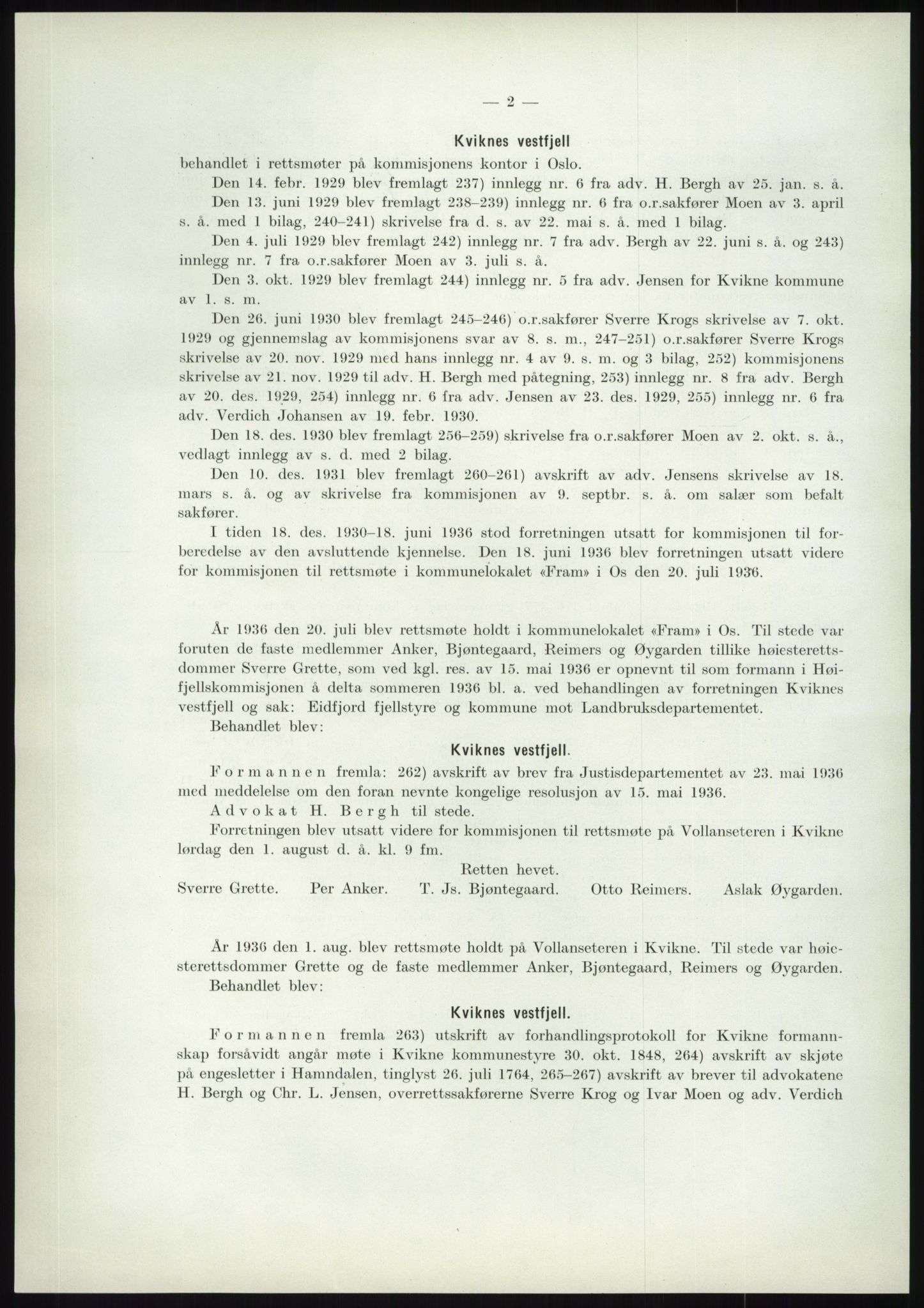 Høyfjellskommisjonen, AV/RA-S-1546/X/Xa/L0001: Nr. 1-33, 1909-1953, p. 3606