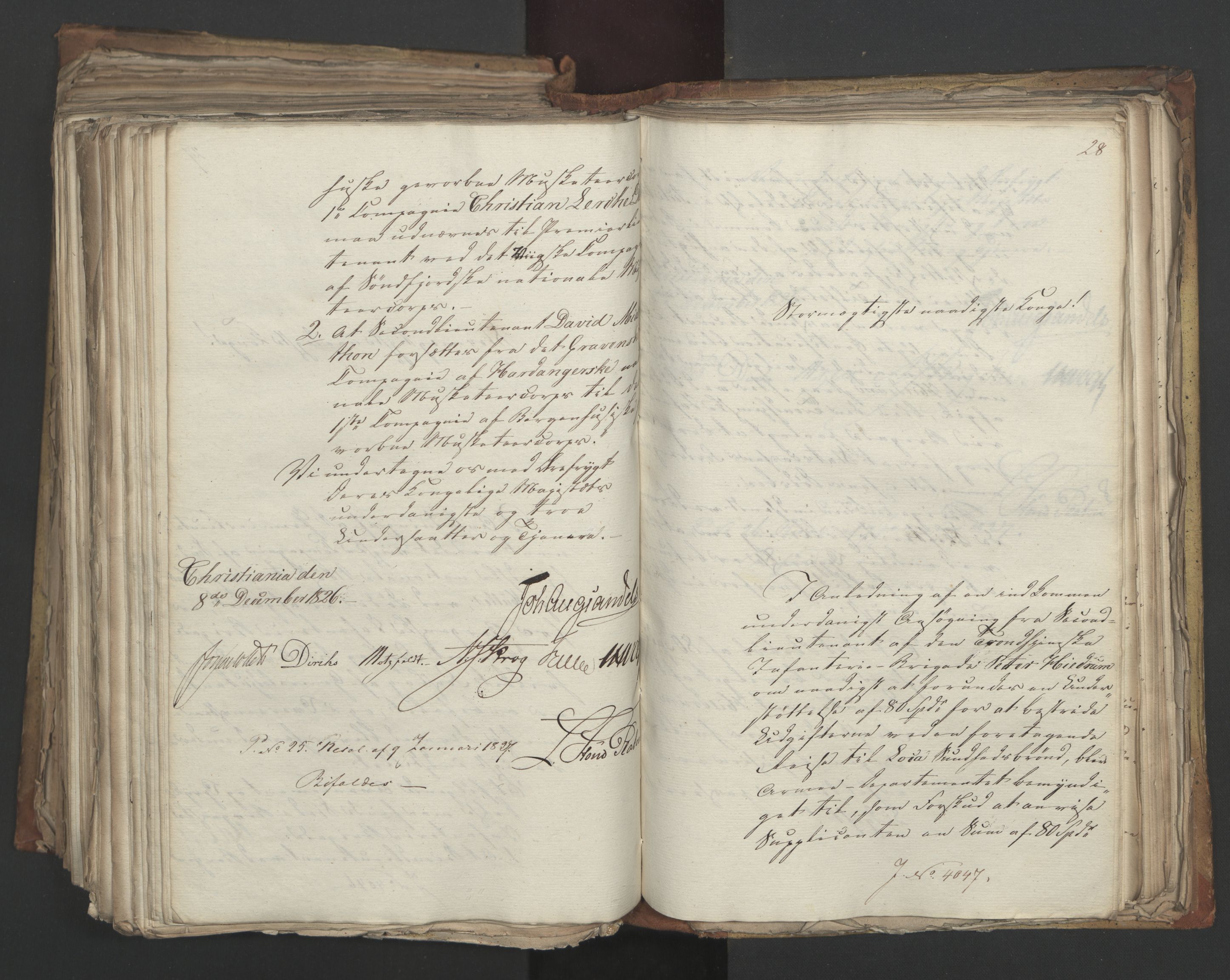 Statsrådsavdelingen i Stockholm, AV/RA-S-1003/D/Da/L0049: Regjeringsinnstillinger nr. 3860-4086, 1826, p. 447