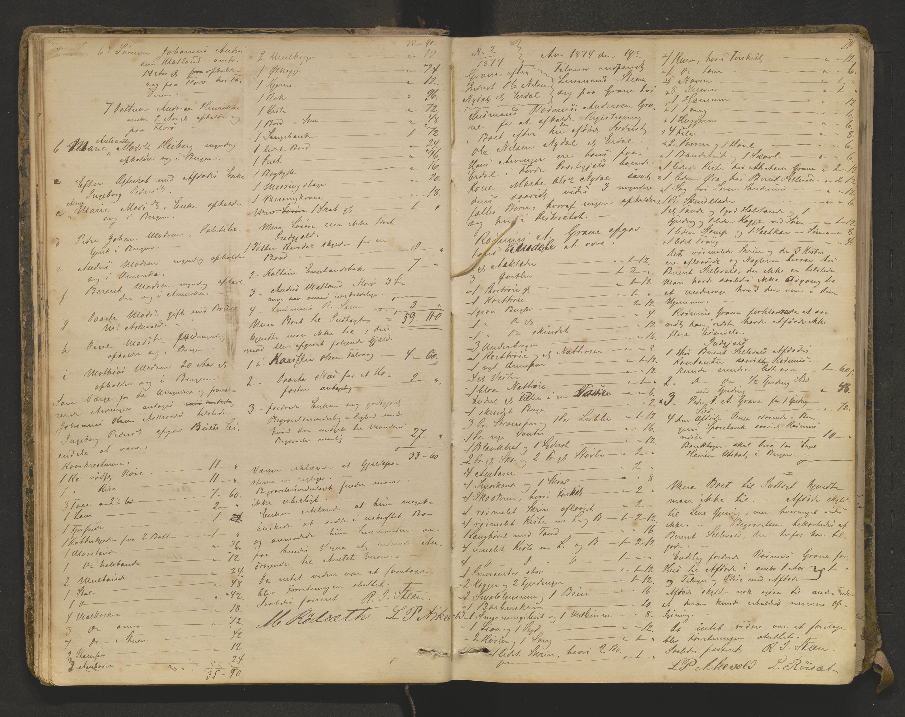 Lensmannen i Askvoll, AV/SAB-A-26301/0006/L0003: Registreringsprotokoll, 1869-1904, p. 23b-24a