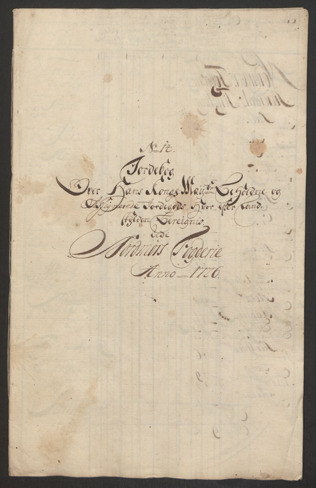 Rentekammeret inntil 1814, Reviderte regnskaper, Fogderegnskap, RA/EA-4092/R56/L3759: Fogderegnskap Nordmøre, 1726, p. 144