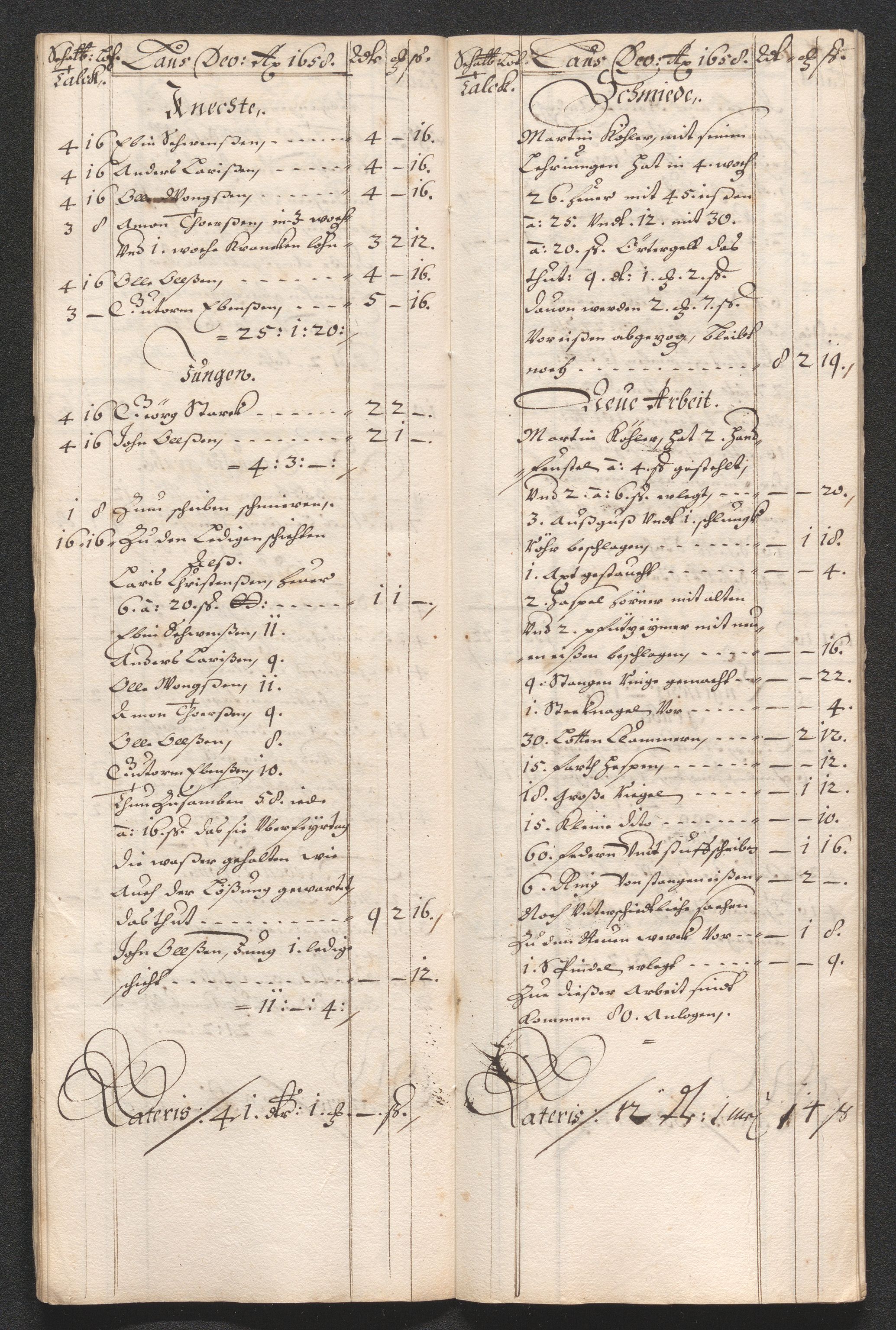 Kongsberg Sølvverk 1623-1816, AV/SAKO-EA-3135/001/D/Dc/Dcd/L0033: Utgiftsregnskap for gruver m.m. , 1658, p. 342