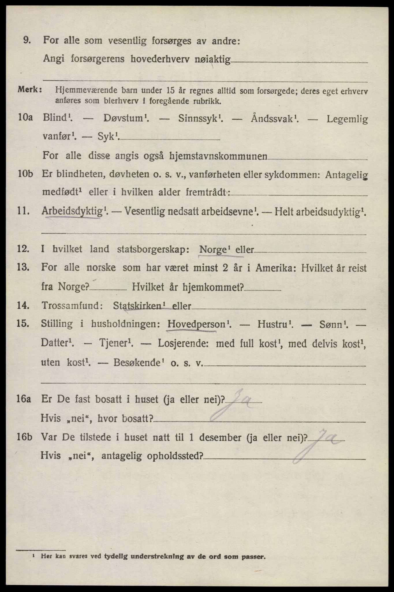 SAKO, 1920 census for Lardal, 1920, p. 5224