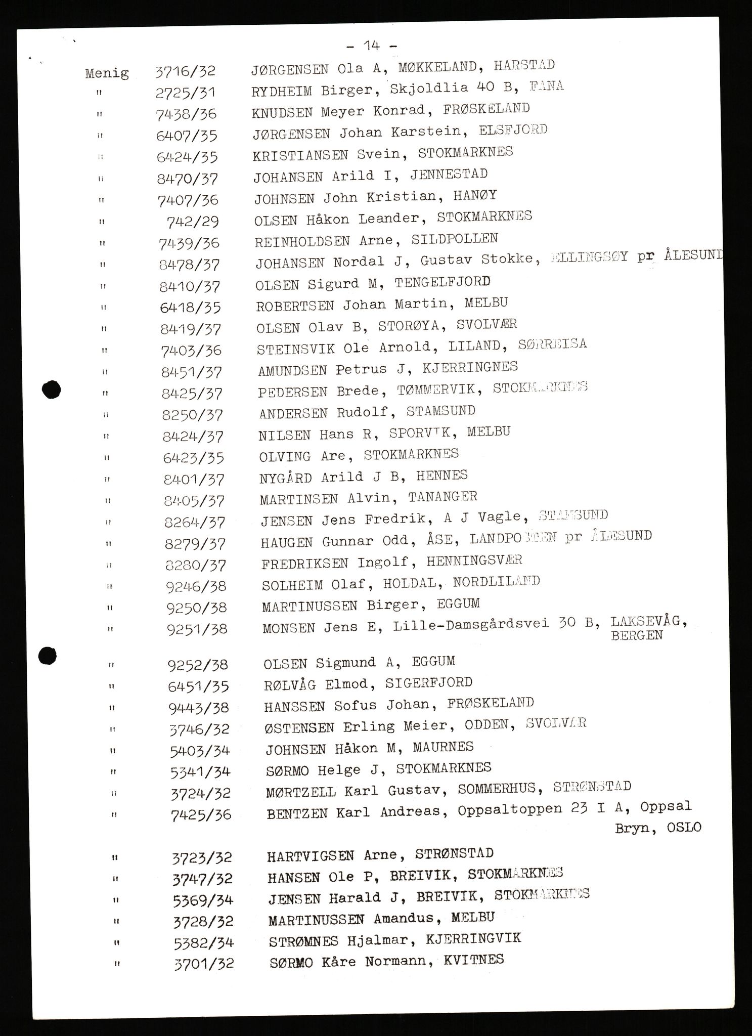 Forsvaret, Forsvarets krigshistoriske avdeling, AV/RA-RAFA-2017/Y/Yb/L0140: II-C-11-611-620  -  6. Divisjon, 1940-1966, p. 445