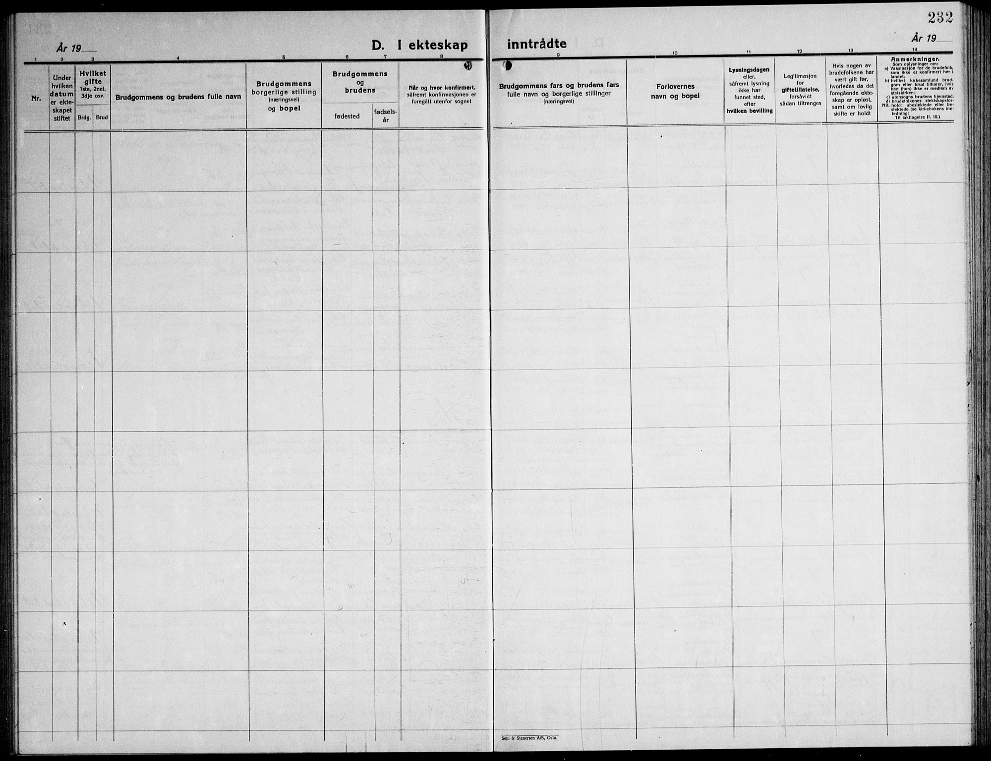 Ministerialprotokoller, klokkerbøker og fødselsregistre - Nordland, AV/SAT-A-1459/881/L1170: Parish register (copy) no. 881C07, 1930-1943, p. 232