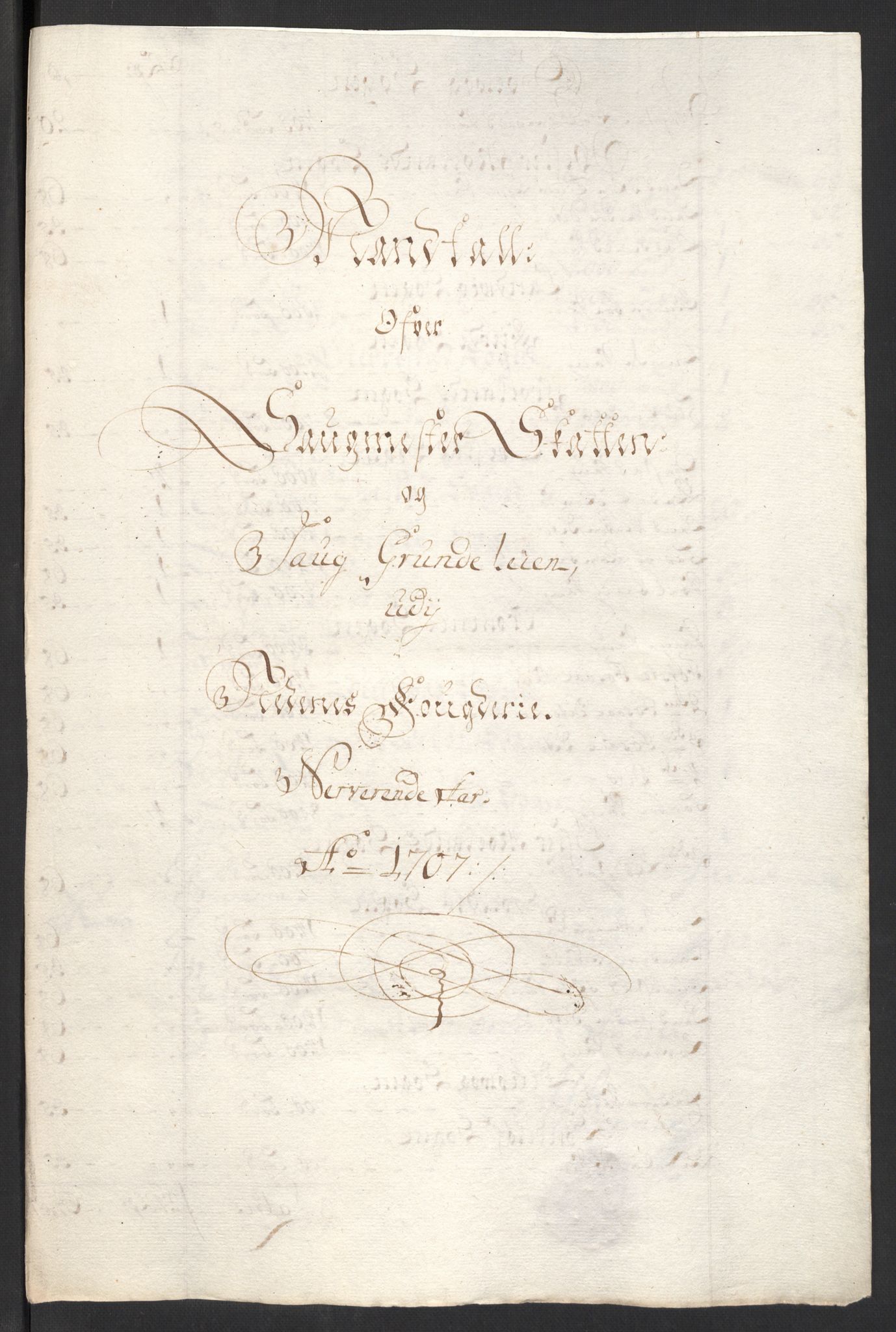 Rentekammeret inntil 1814, Reviderte regnskaper, Fogderegnskap, AV/RA-EA-4092/R39/L2318: Fogderegnskap Nedenes, 1706-1709, p. 144