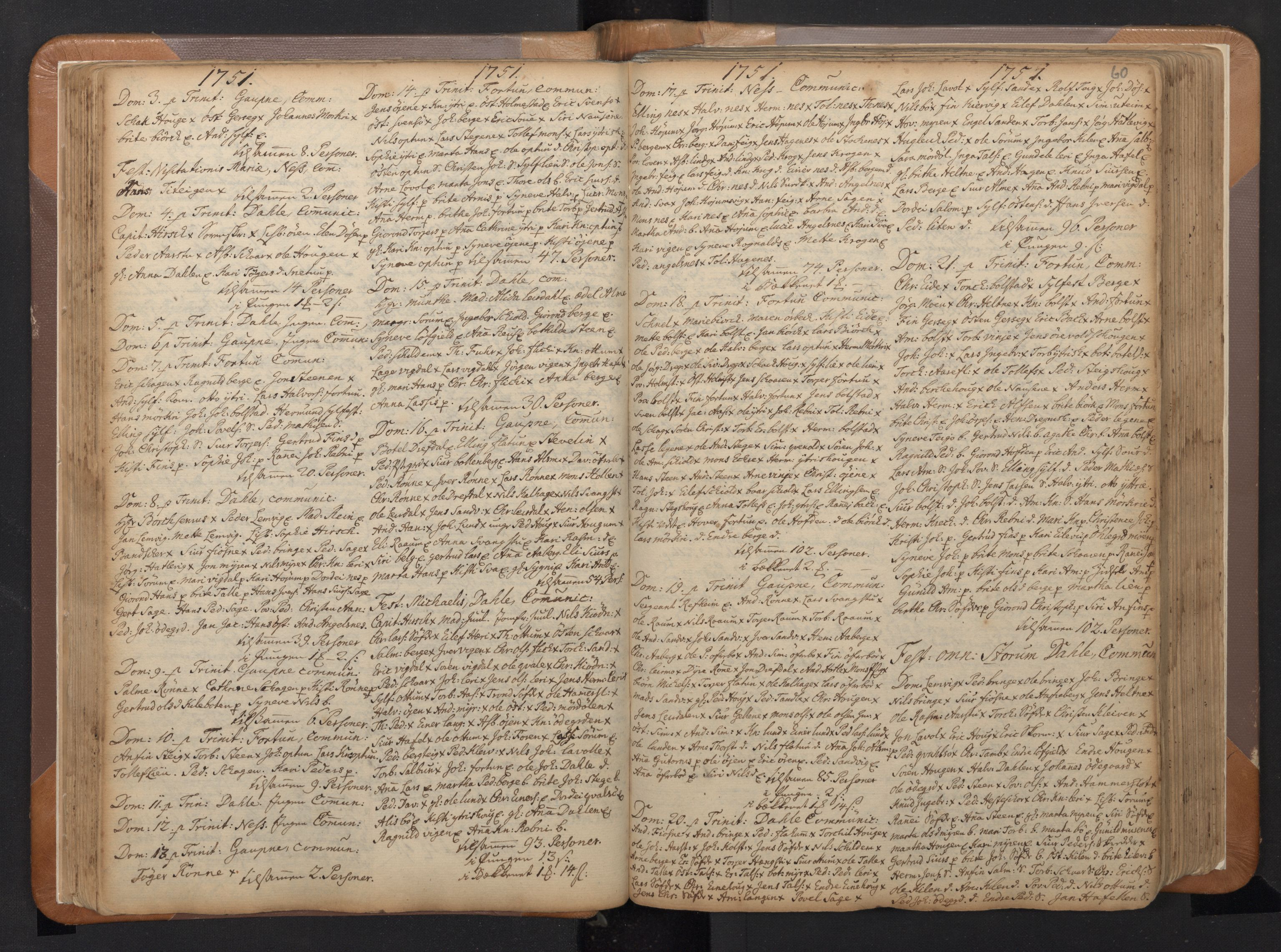 Luster sokneprestembete, SAB/A-81101/H/Haa/Haaa/L0002: Parish register (official) no. A 2, 1751-1796, p. 59b-60a