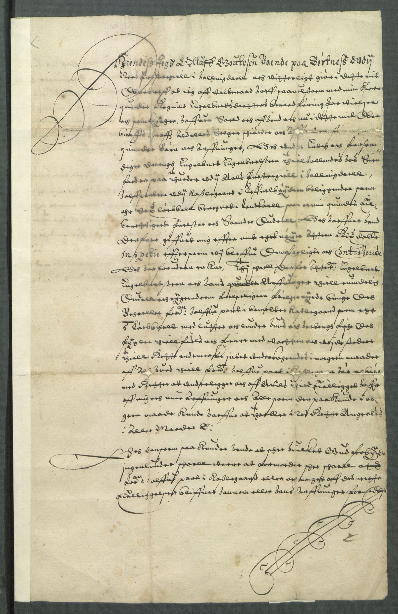 Riksarkivets diplomsamling, AV/RA-EA-5965/F02/L0150: Dokumenter, 1637, p. 43