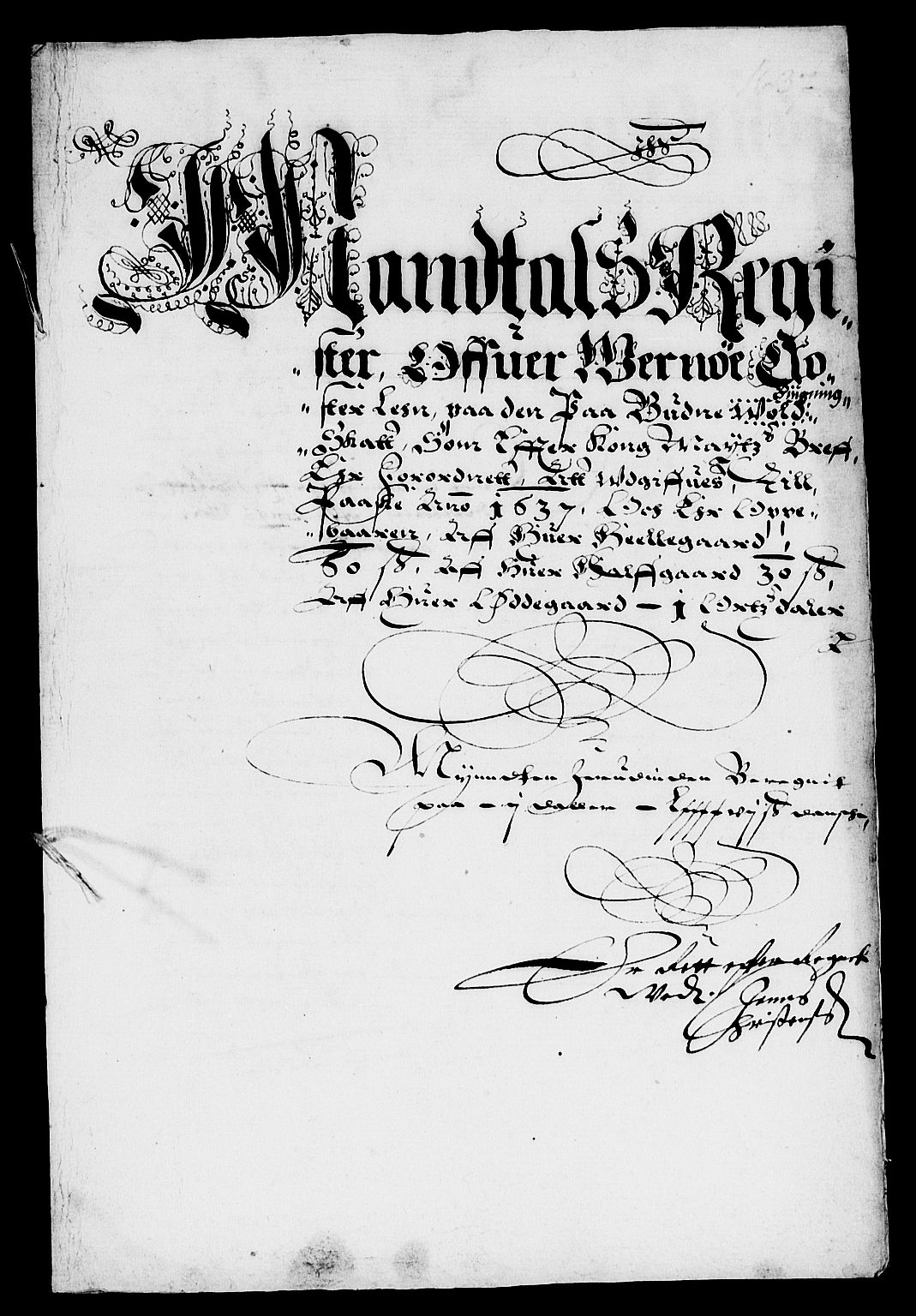 Rentekammeret inntil 1814, Reviderte regnskaper, Lensregnskaper, AV/RA-EA-5023/R/Rb/Rbg/L0004: Verne kloster len, 1635-1639