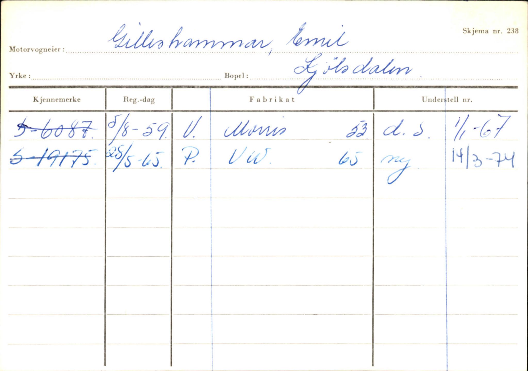 Statens vegvesen, Sogn og Fjordane vegkontor, AV/SAB-A-5301/4/F/L0129: Eigarregistrer Eid A-S, 1945-1975, p. 587