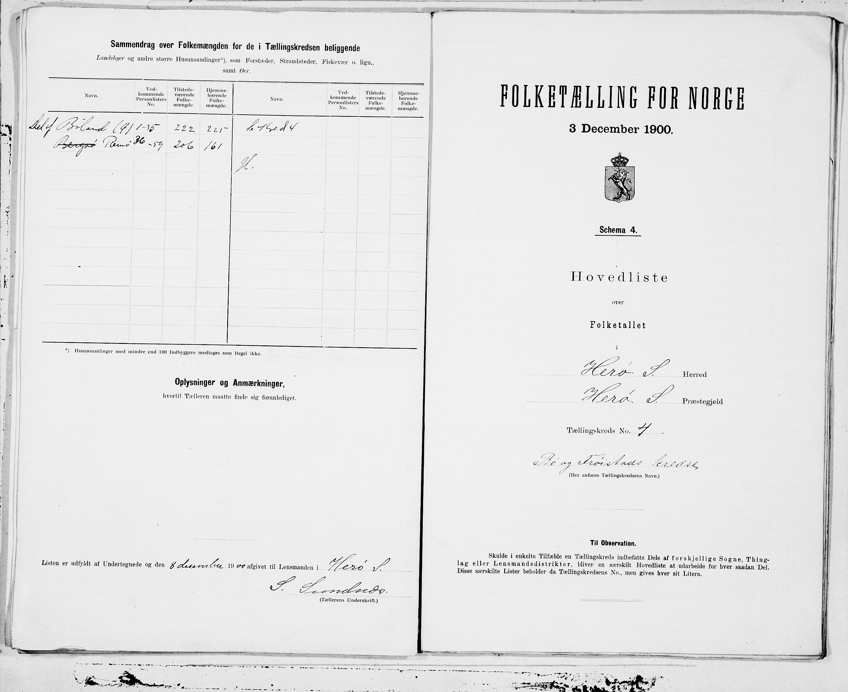 SAT, 1900 census for Herøy, 1900, p. 8