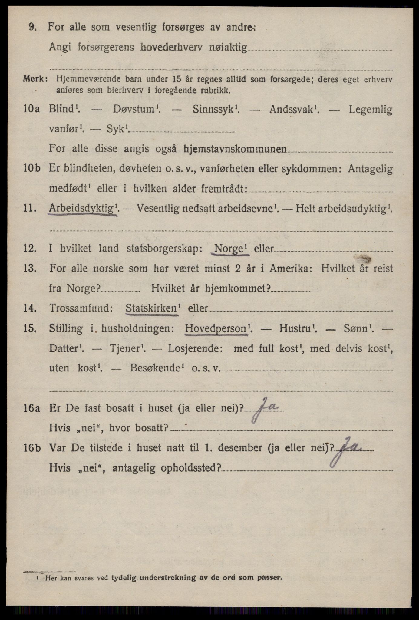 SAT, 1920 census for Hustad, 1920, p. 4668