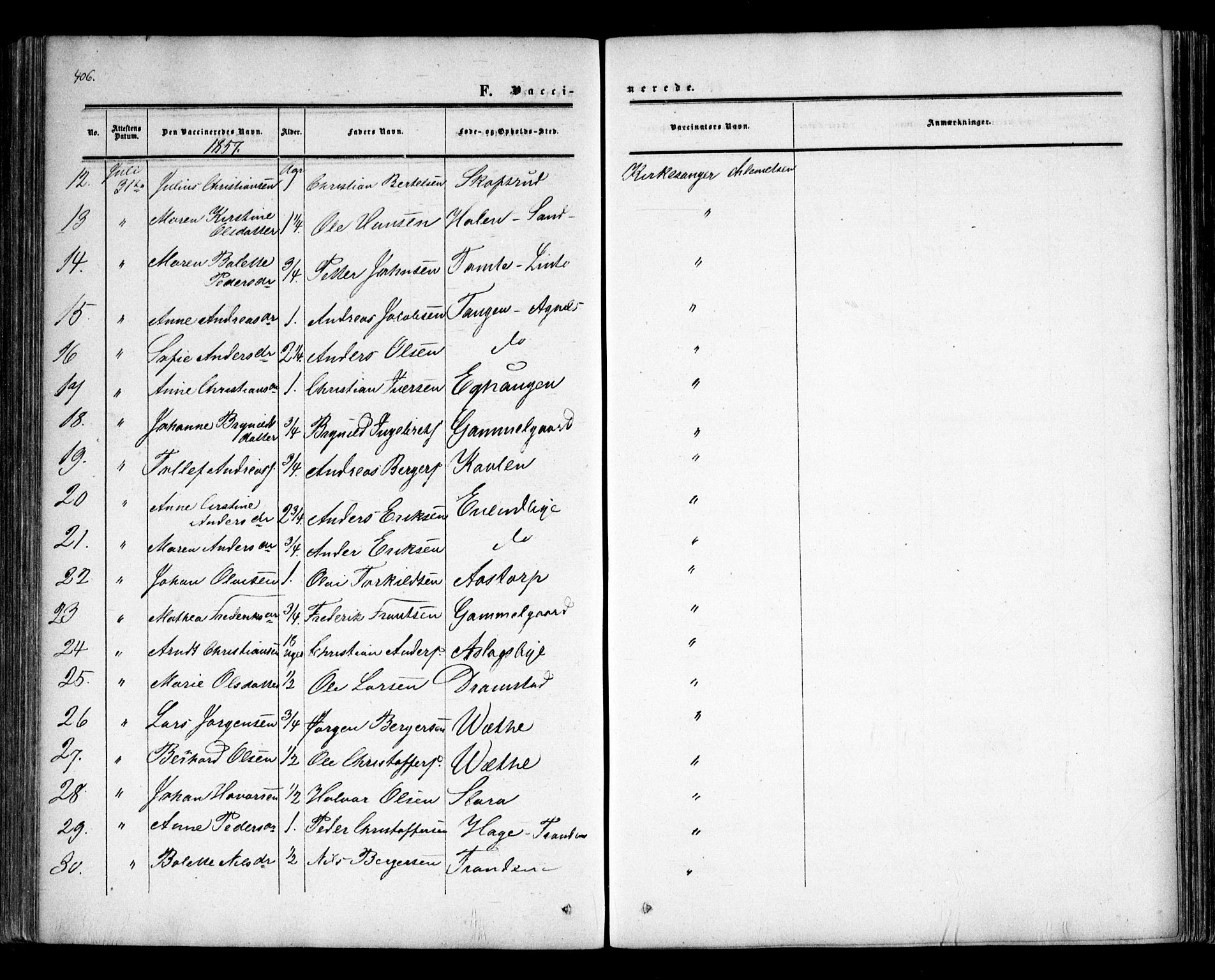 Trøgstad prestekontor Kirkebøker, AV/SAO-A-10925/F/Fa/L0008.b: Parish register (official) no. I 8B, 1855-1864, p. 406