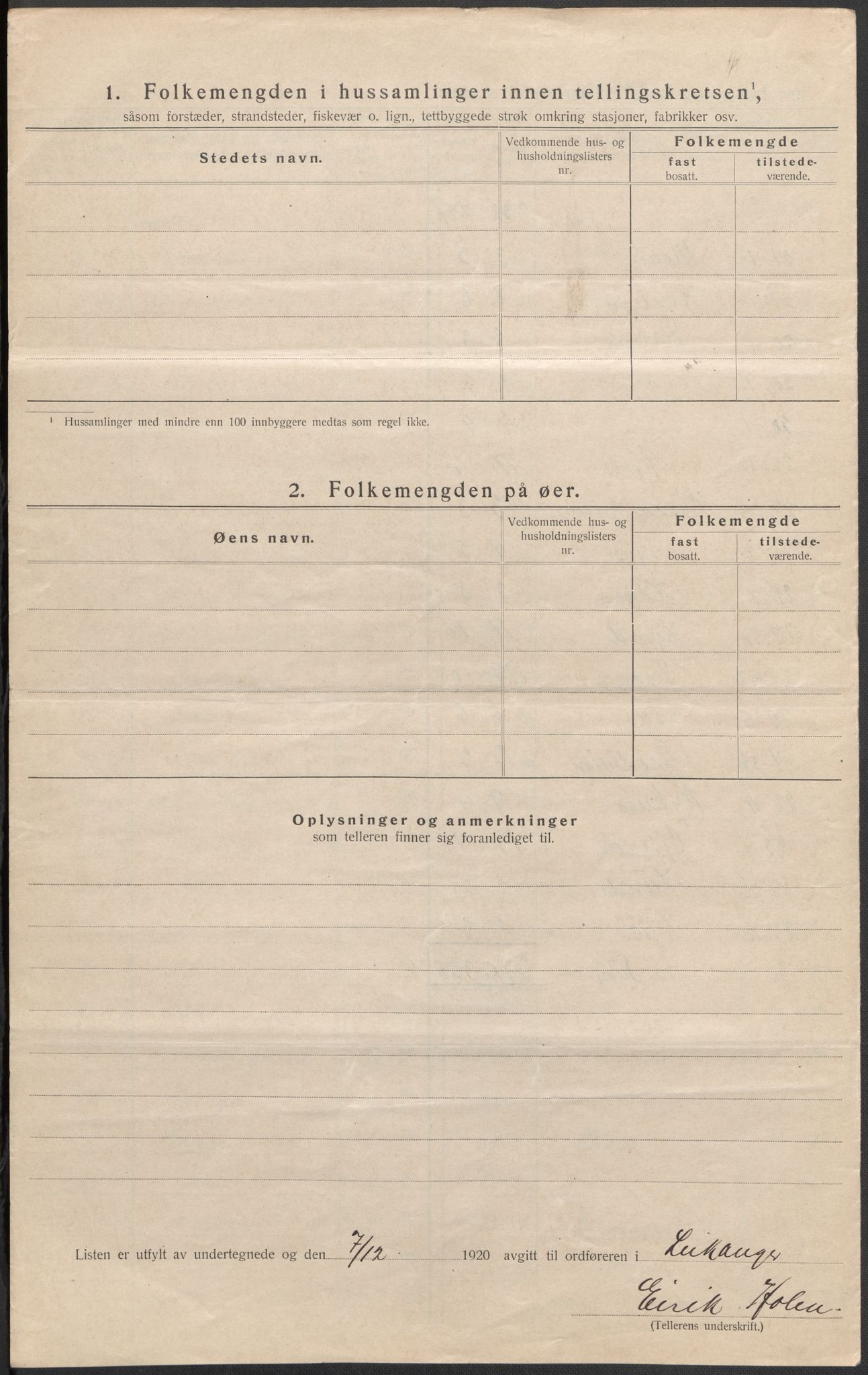 SAB, 1920 census for Leikanger, 1920, p. 18
