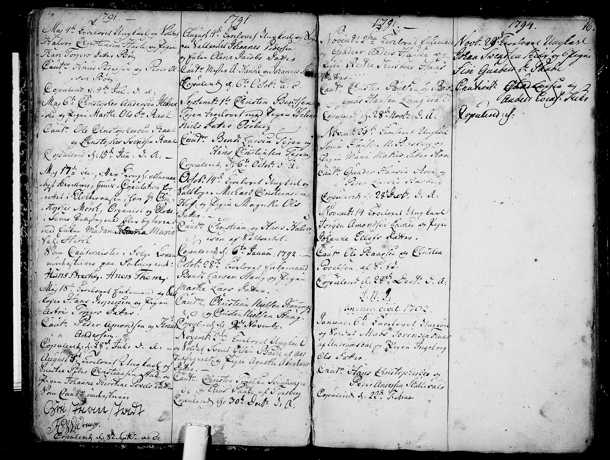 Sem kirkebøker, AV/SAKO-A-5/F/Fb/L0002: Parish register (official) no. II 2, 1764-1792, p. 16