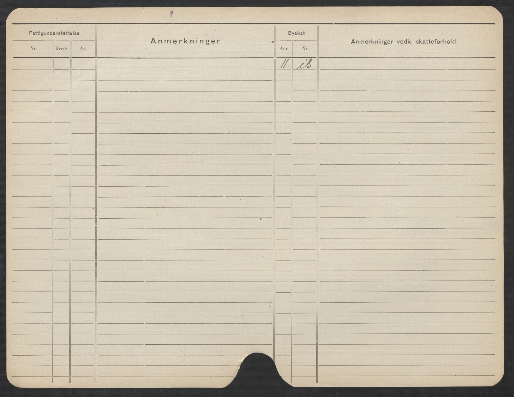 Oslo folkeregister, Registerkort, SAO/A-11715/F/Fa/Fac/L0019: Kvinner, 1906-1914, p. 1173b