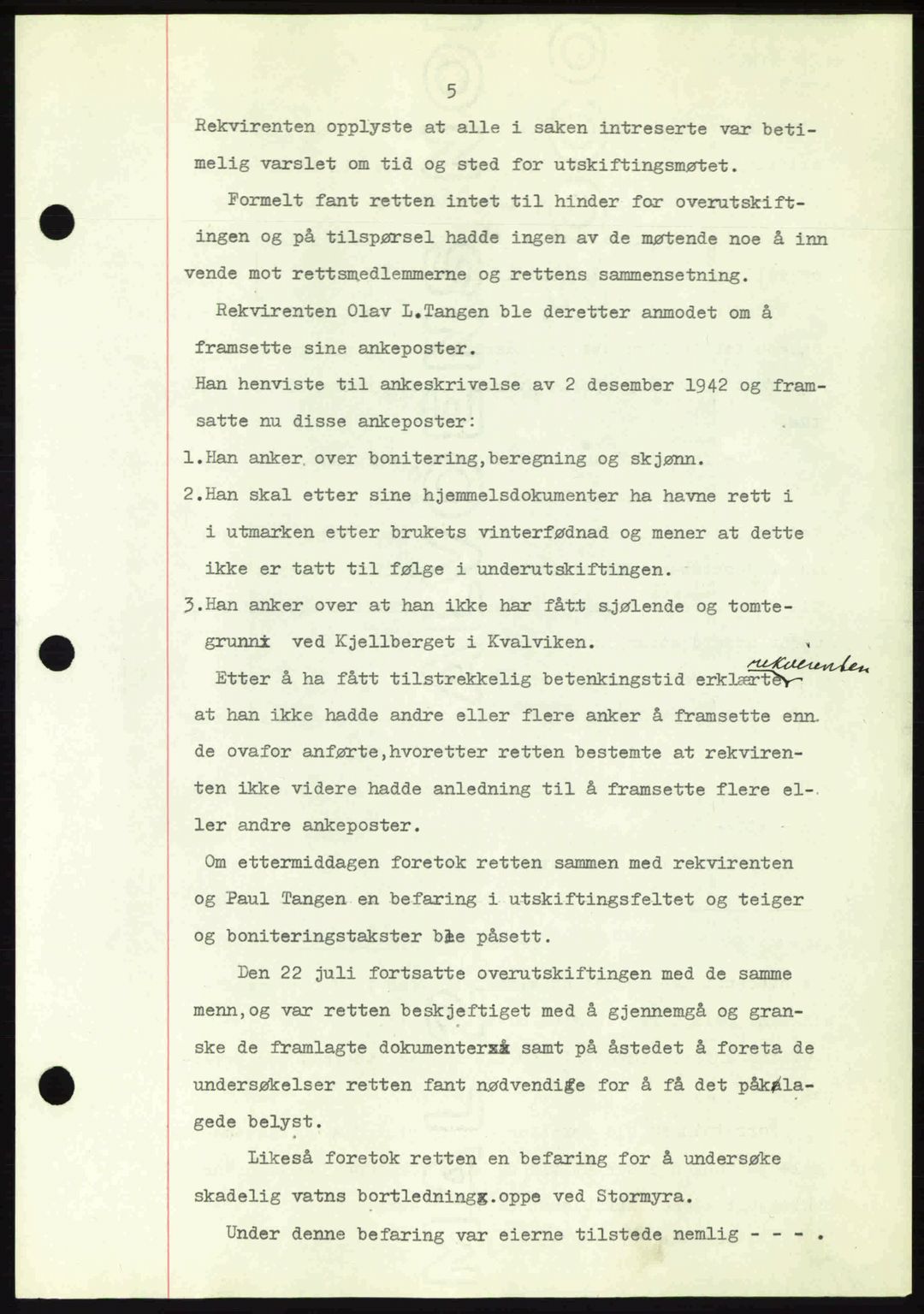 Romsdal sorenskriveri, AV/SAT-A-4149/1/2/2C: Mortgage book no. A15, 1943-1944, Diary no: : 2241/1943