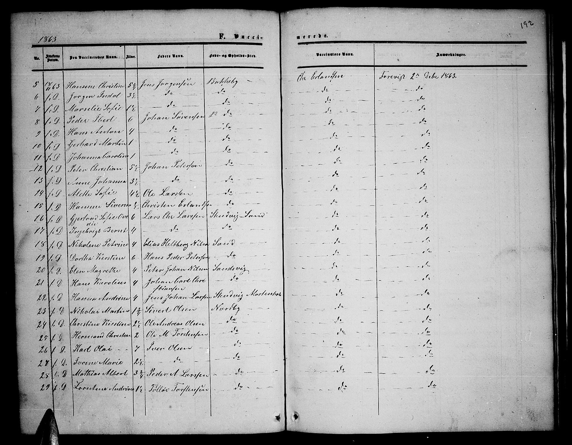 Balsfjord sokneprestembete, AV/SATØ-S-1303/G/Gab/L0001klokker: Parish register (copy) no. 1, 1856-1869, p. 192