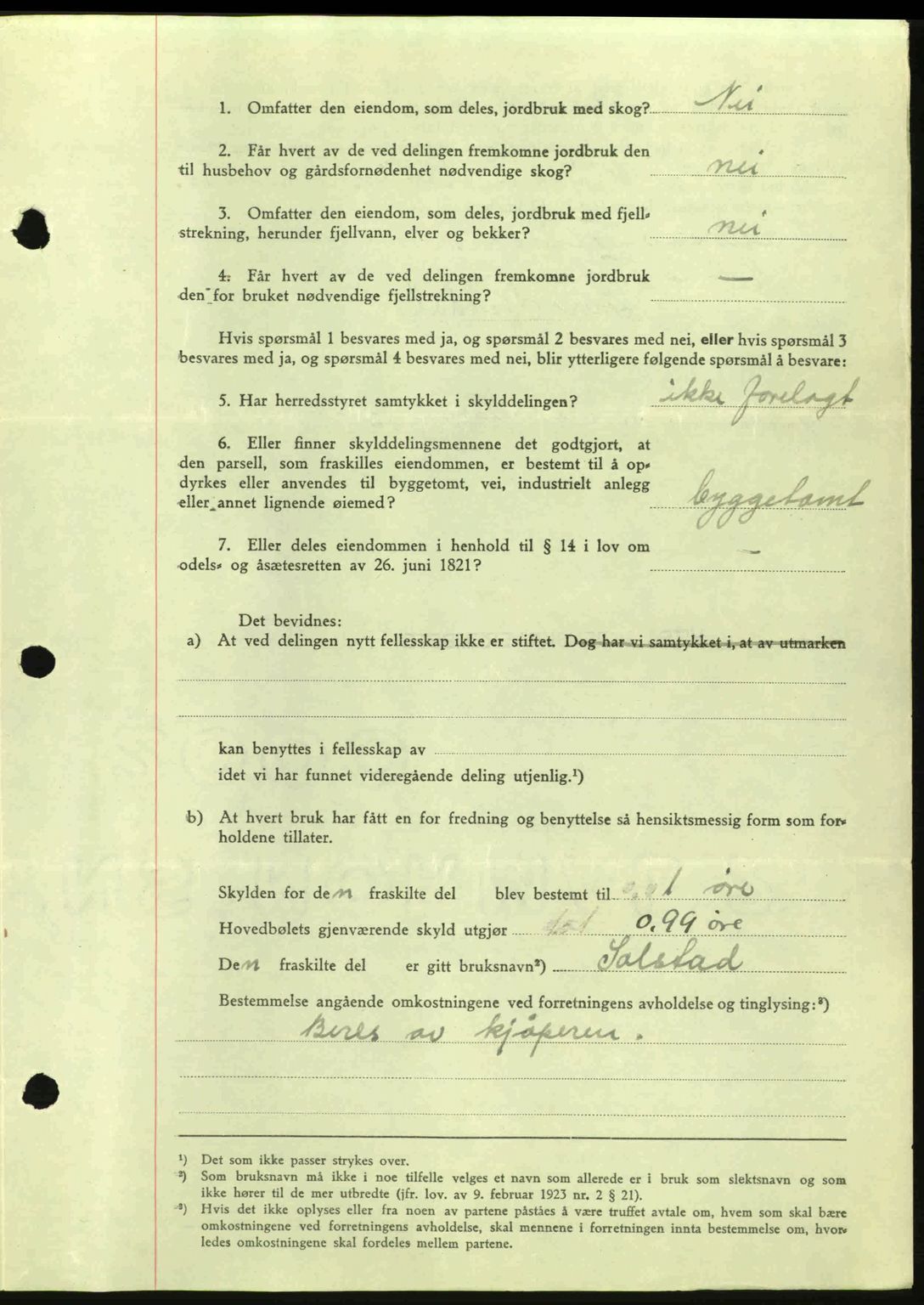 Hitra sorenskriveri, AV/SAT-A-0018/2/2C/2Ca: Mortgage book no. A2, 1943-1945, Diary no: : 610/1945