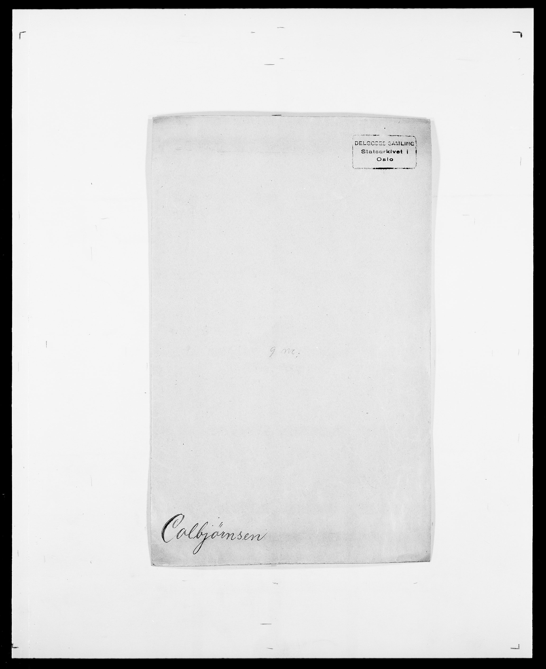 Delgobe, Charles Antoine - samling, SAO/PAO-0038/D/Da/L0008: Capjon - Dagenbolt, p. 409