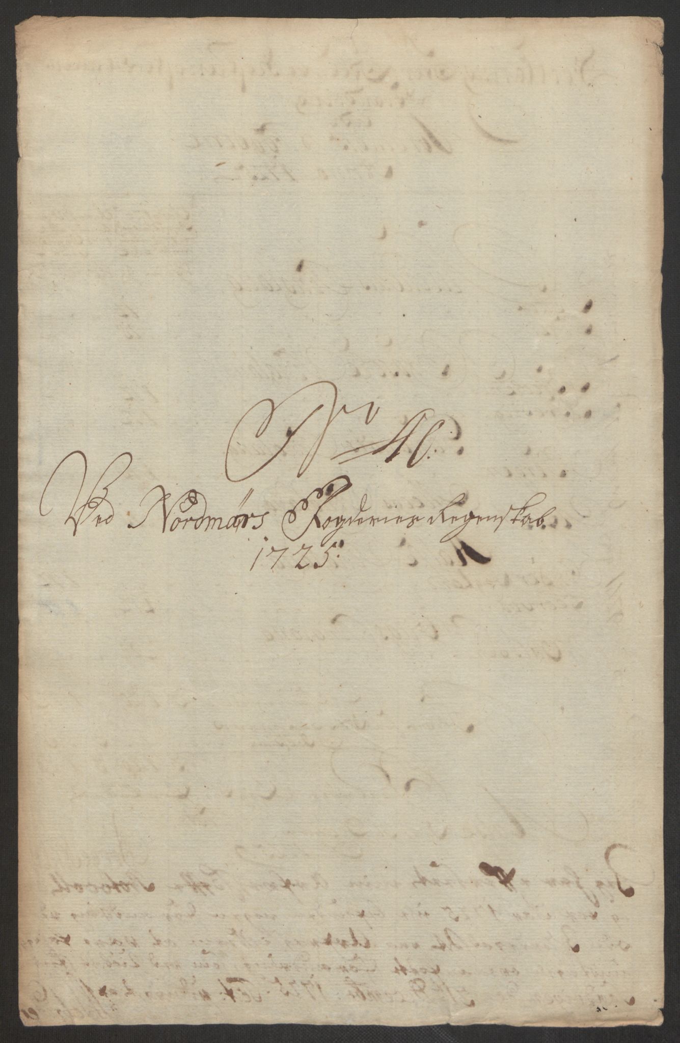 Rentekammeret inntil 1814, Reviderte regnskaper, Fogderegnskap, RA/EA-4092/R56/L3758: Fogderegnskap Nordmøre, 1725, p. 270