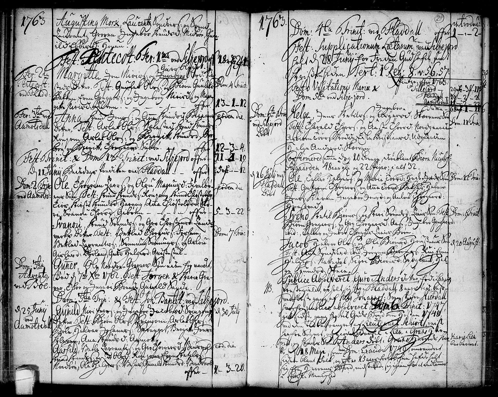 Seljord kirkebøker, AV/SAKO-A-20/F/Fa/L0007: Parish register (official) no. I 7, 1755-1800, p. 29