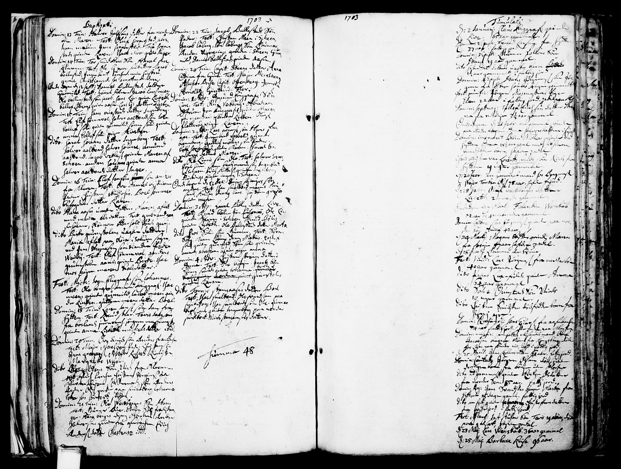 Gjerpen kirkebøker, SAKO/A-265/F/Fa/L0001: Parish register (official) no. I 1, 1681-1746