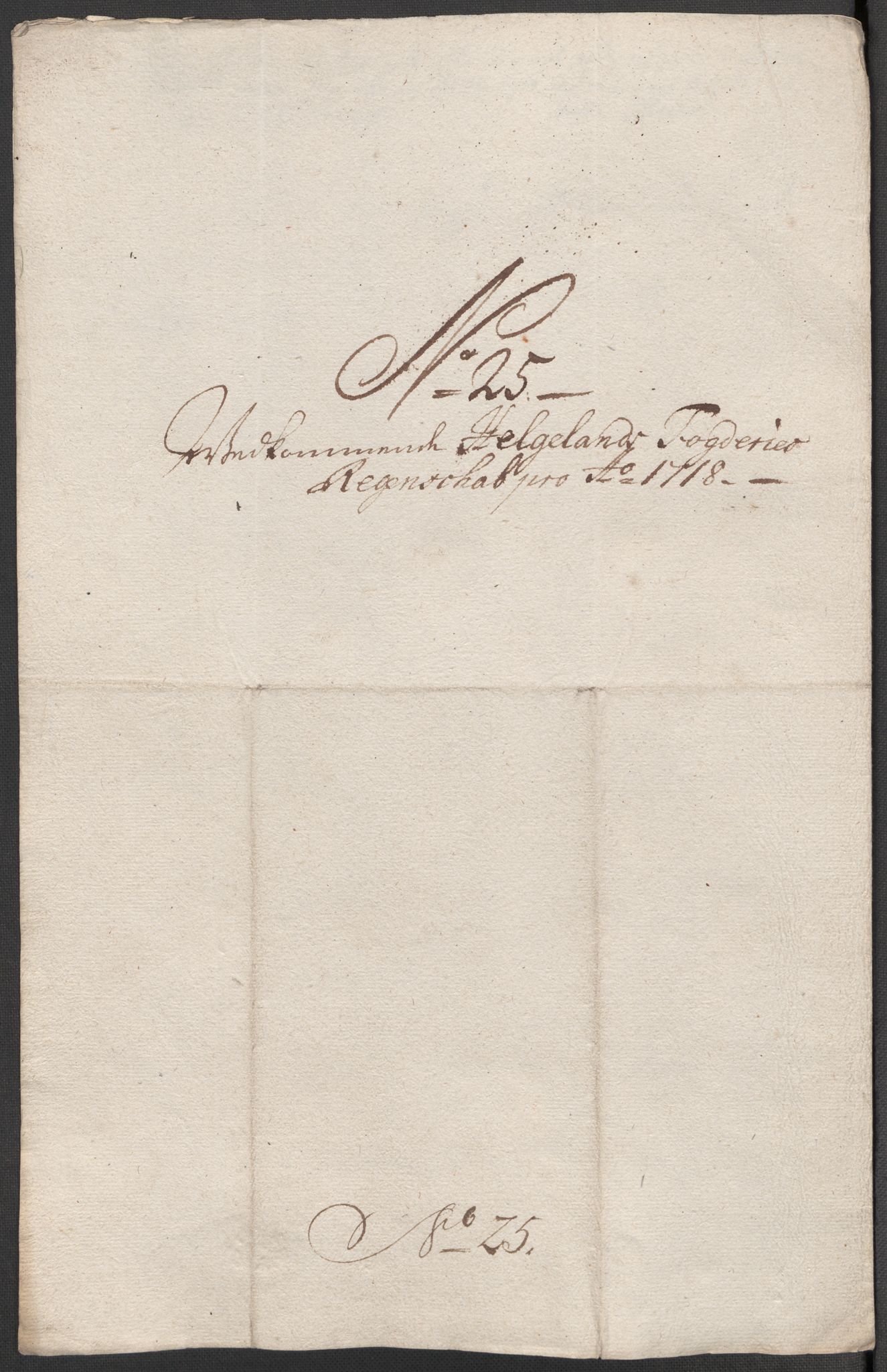 Rentekammeret inntil 1814, Reviderte regnskaper, Fogderegnskap, RA/EA-4092/R65/L4516: Fogderegnskap Helgeland, 1718, p. 215