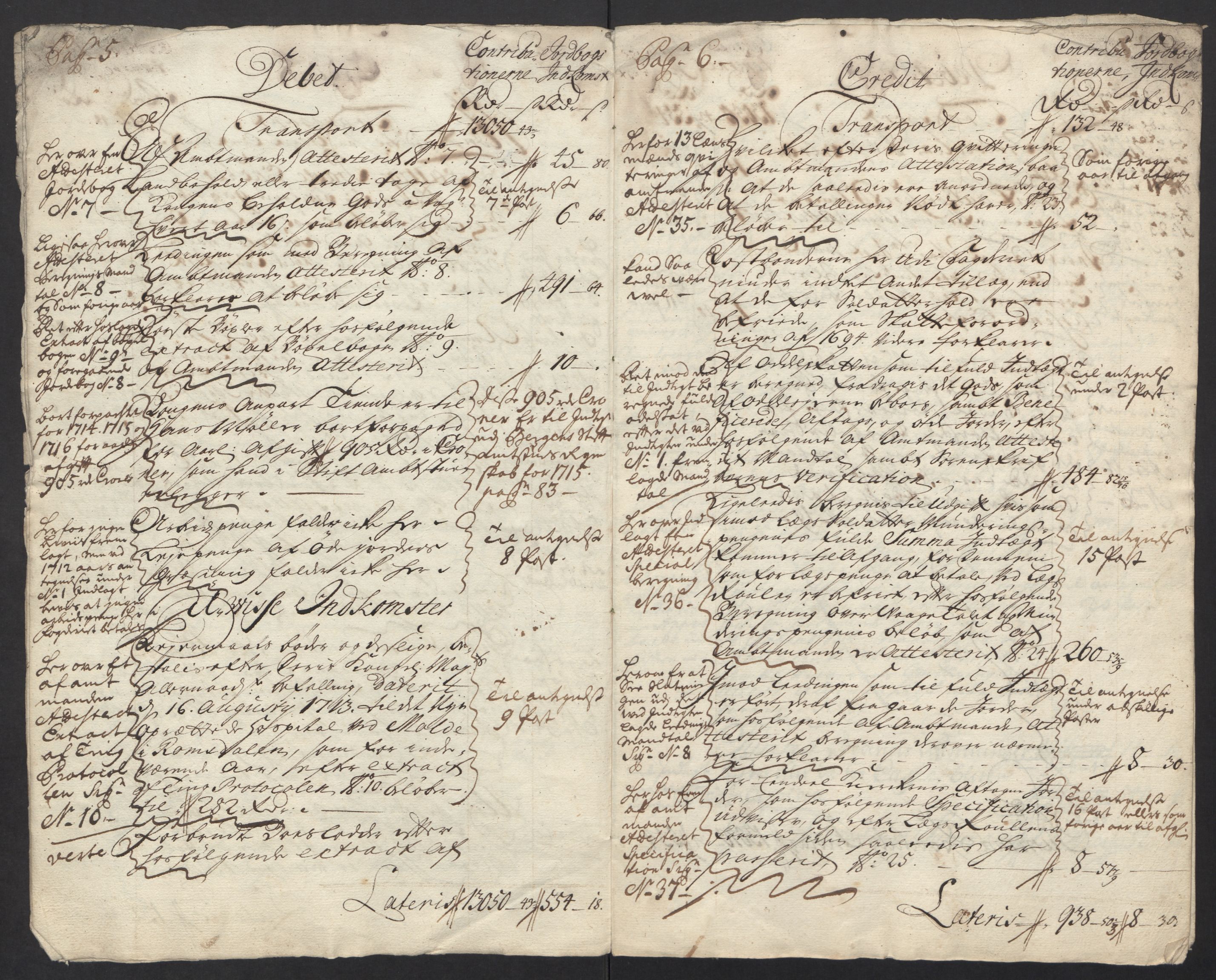 Rentekammeret inntil 1814, Reviderte regnskaper, Fogderegnskap, AV/RA-EA-4092/R54/L3567: Fogderegnskap Sunnmøre, 1715, p. 6