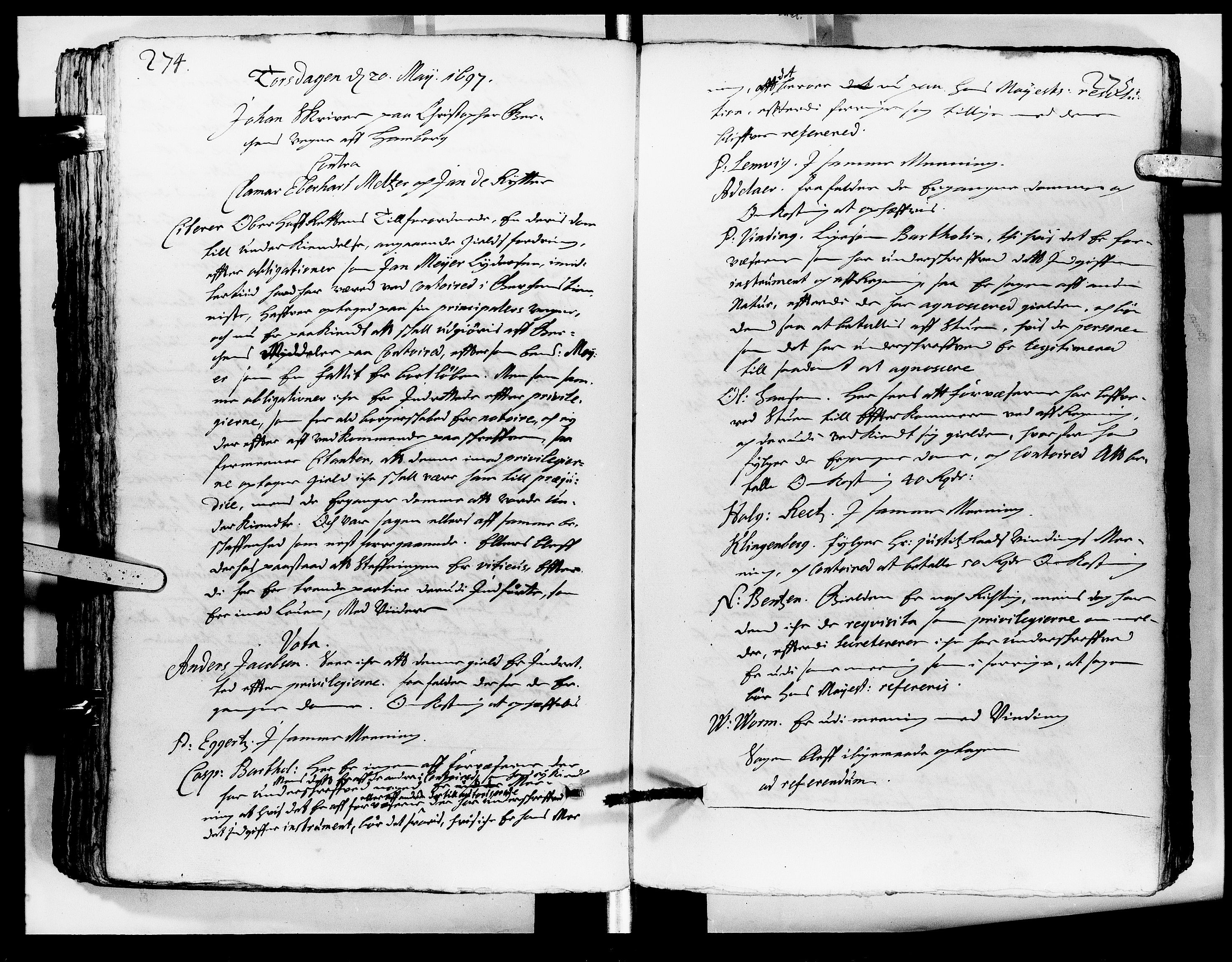 Højesteret, DRA/A-0009, 1697, p. 274-275
