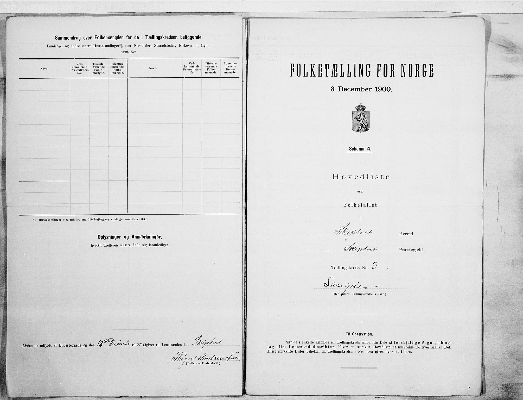 SAO, 1900 census for Skiptvet, 1900, p. 8