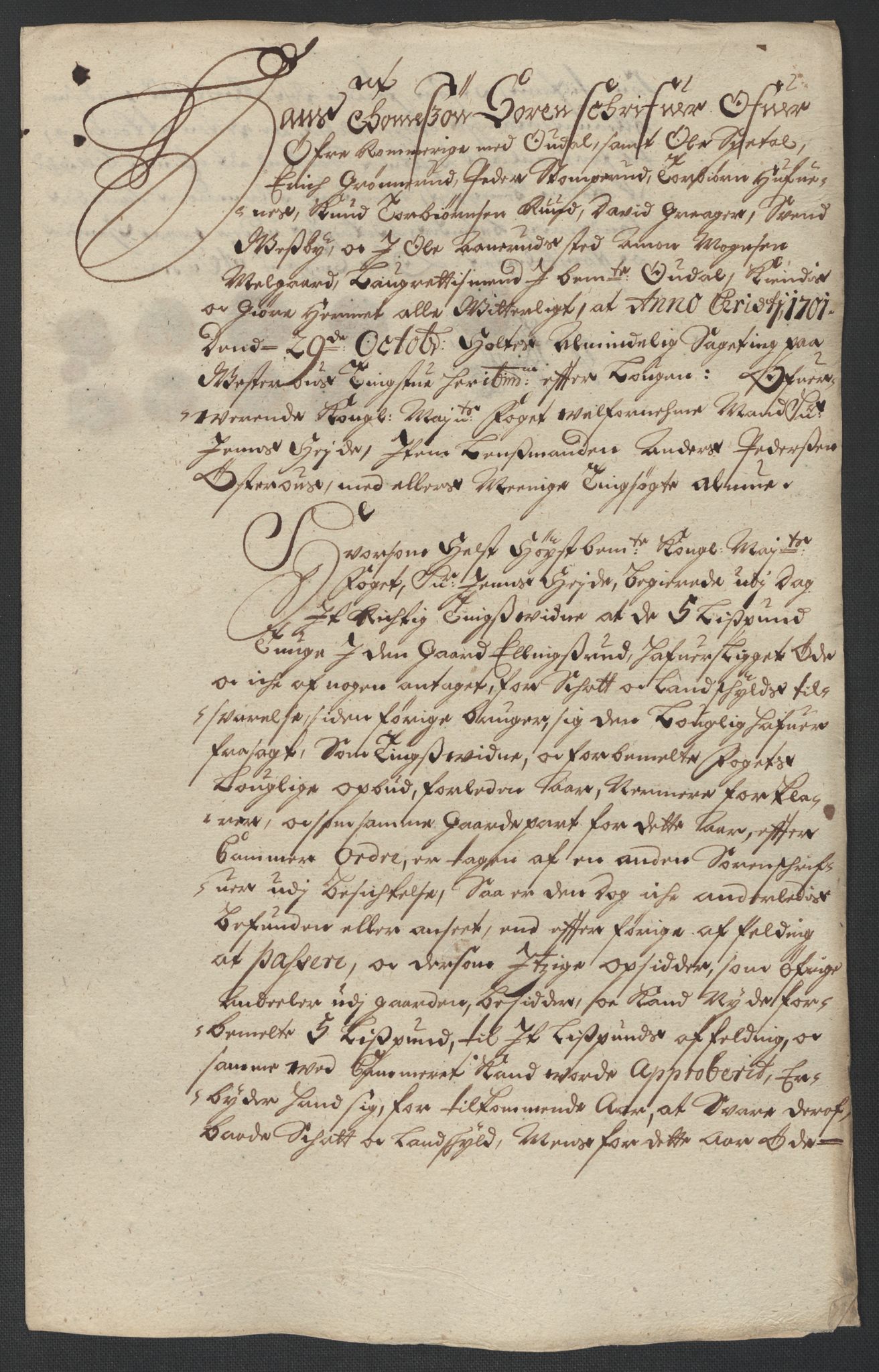 Rentekammeret inntil 1814, Reviderte regnskaper, Fogderegnskap, RA/EA-4092/R13/L0839: Fogderegnskap Solør, Odal og Østerdal, 1701, p. 244