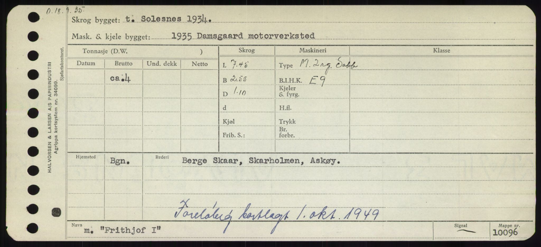 Sjøfartsdirektoratet med forløpere, Skipsmålingen, AV/RA-S-1627/H/Hd/L0011: Fartøy, Fla-Får, p. 485