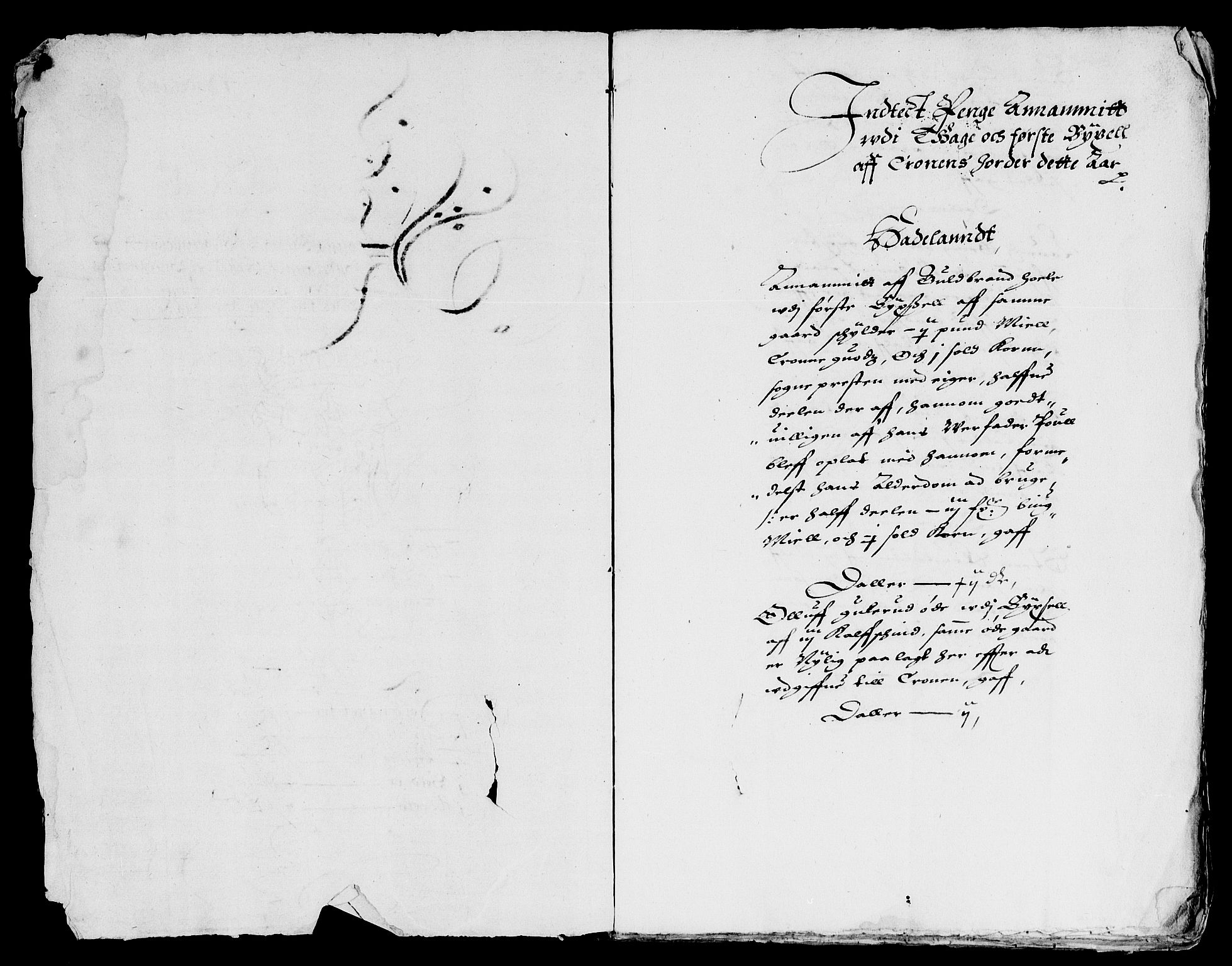 Rentekammeret inntil 1814, Reviderte regnskaper, Lensregnskaper, AV/RA-EA-5023/R/Rb/Rba/L0039: Akershus len, 1616-1617