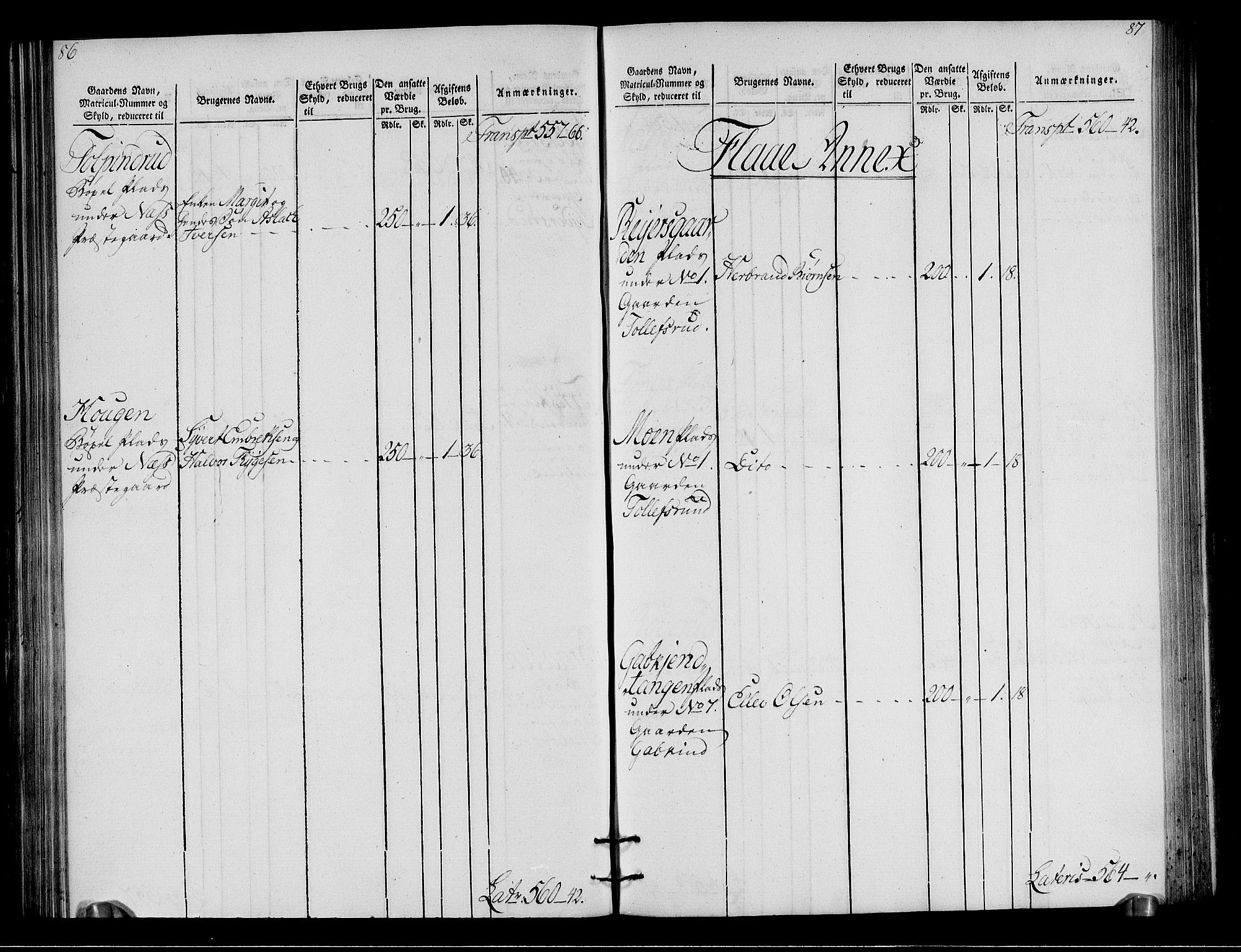 Rentekammeret inntil 1814, Realistisk ordnet avdeling, RA/EA-4070/N/Ne/Nea/L0050: Ringerike og Hallingdal fogderi. Oppebørselsregister for Hallingdal, 1803-1804, p. 47