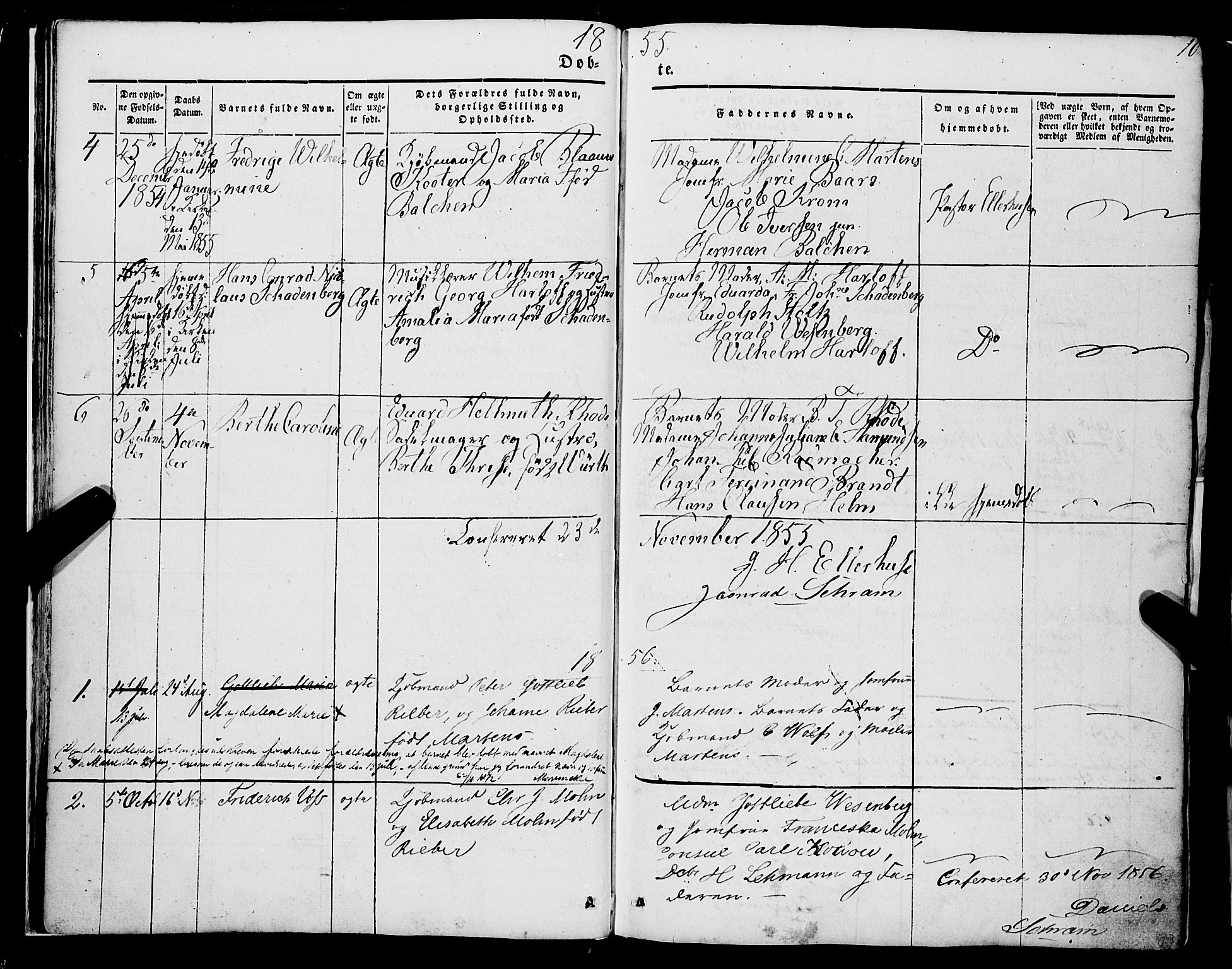 Mariakirken Sokneprestembete, SAB/A-76901/H/Haa/L0006: Parish register (official) no. A 6, 1846-1877, p. 10