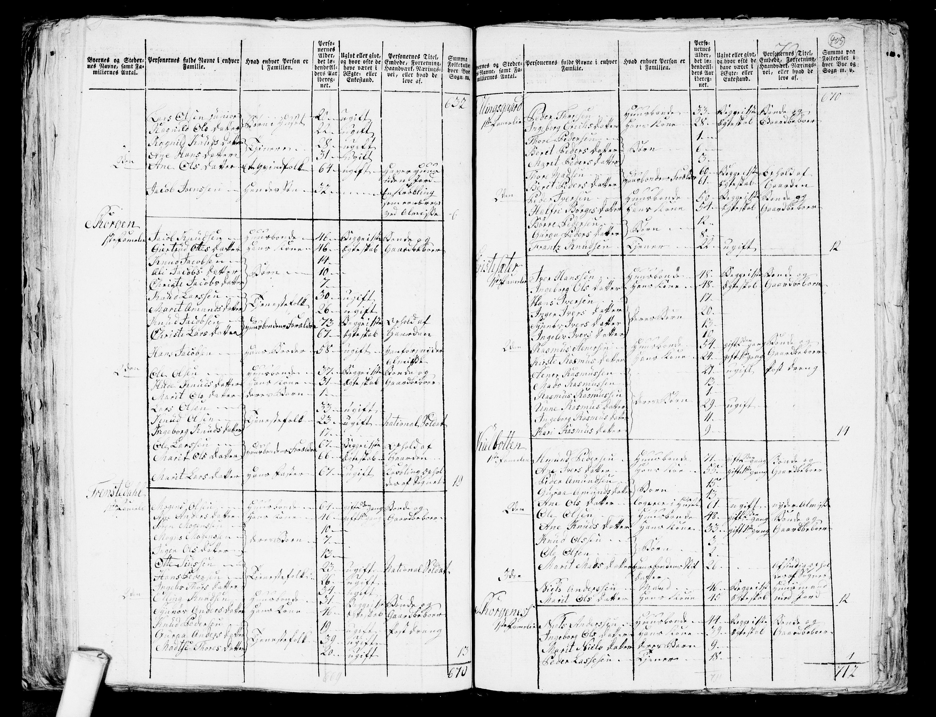 RA, 1801 census for 1541P Veøy, 1801, p. 404b-405a