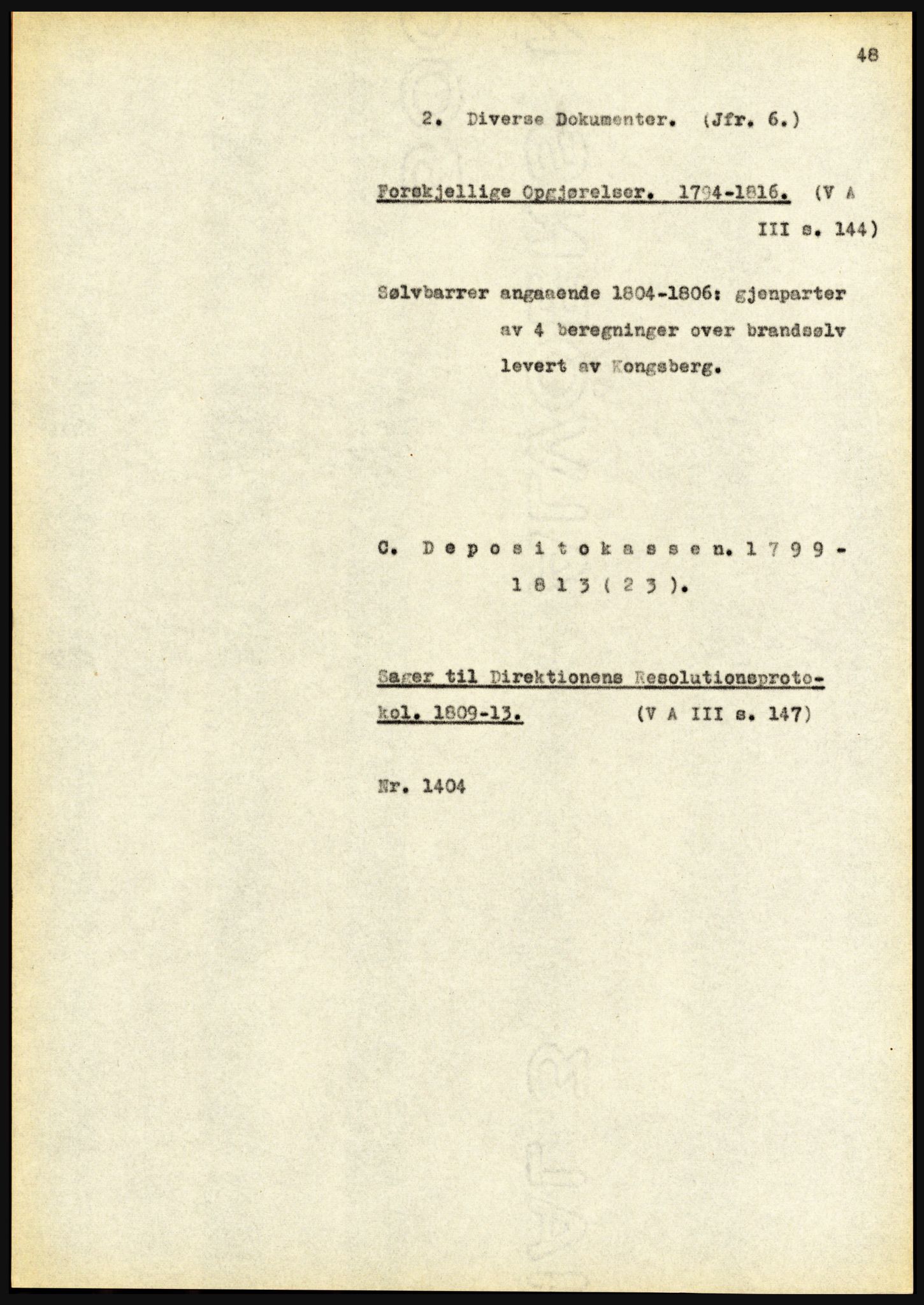 Riksarkivet, Seksjon for eldre arkiv og spesialsamlinger, AV/RA-EA-6797/H/Ha, 1953, p. 48