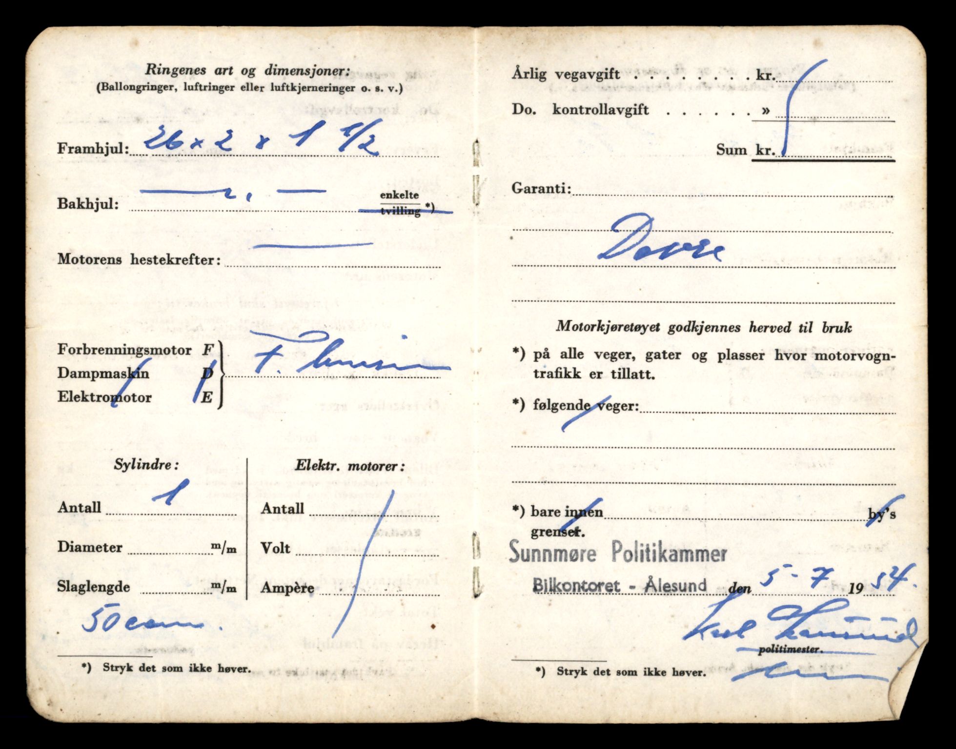 Møre og Romsdal vegkontor - Ålesund trafikkstasjon, AV/SAT-A-4099/F/Fe/L0029: Registreringskort for kjøretøy T 11430 - T 11619, 1927-1998, p. 2199