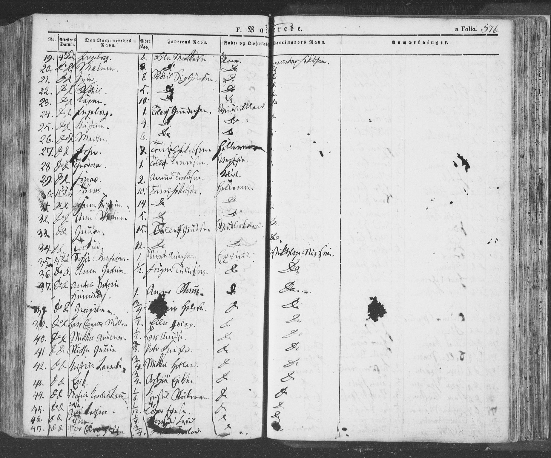 Eigersund sokneprestkontor, AV/SAST-A-101807/S08/L0009: Parish register (official) no. A 9, 1827-1850, p. 576