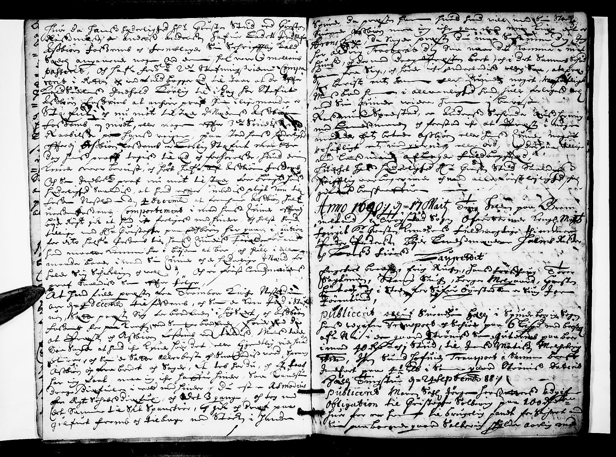 Heggen og Frøland sorenskriveri I, AV/SAO-A-11556/F/Fb/L0025: Tingbok, 1690-1691, p. 4b-5a