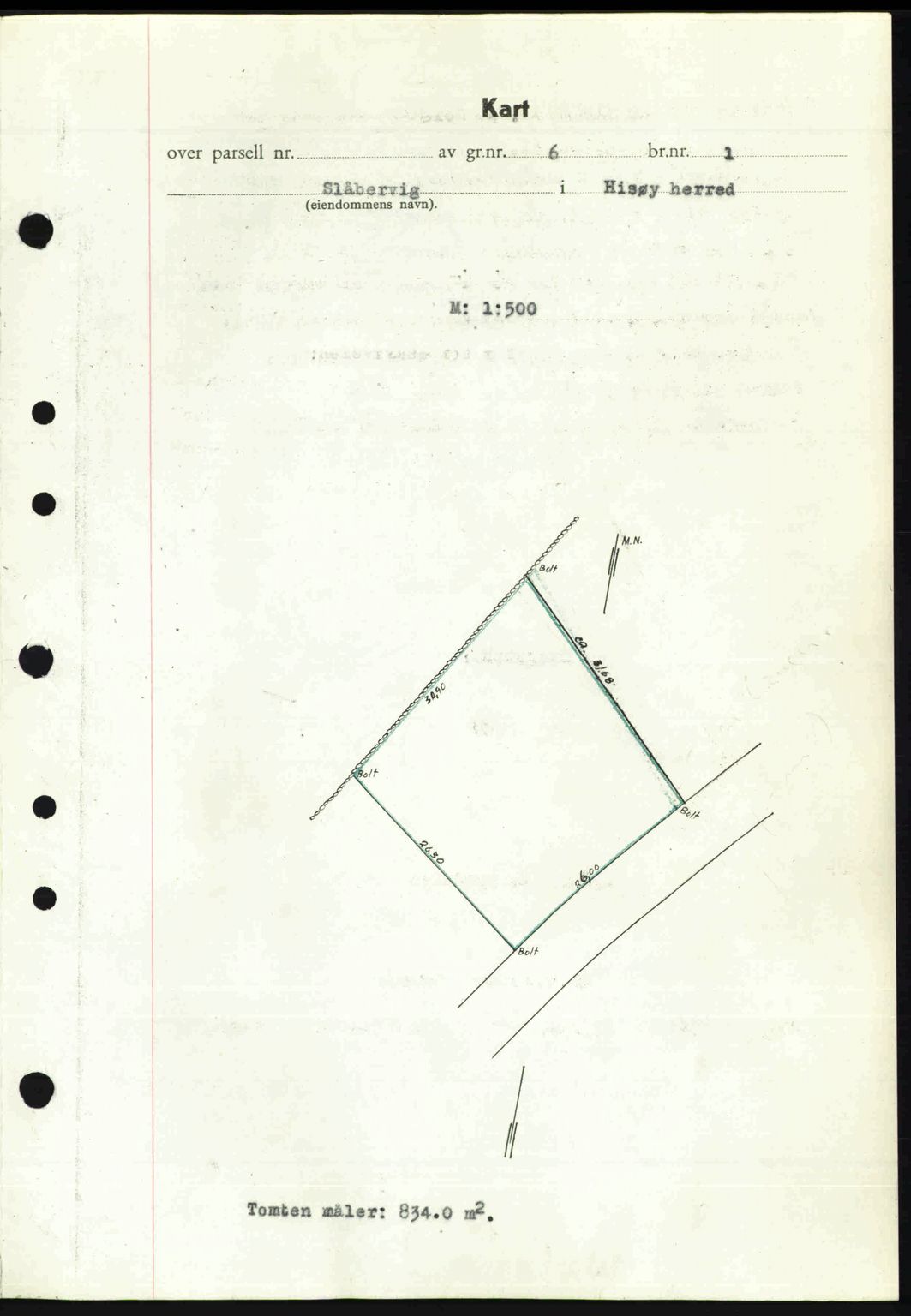 Nedenes sorenskriveri, AV/SAK-1221-0006/G/Gb/Gba/L0055: Mortgage book no. A7, 1946-1946, Diary no: : 916/1946