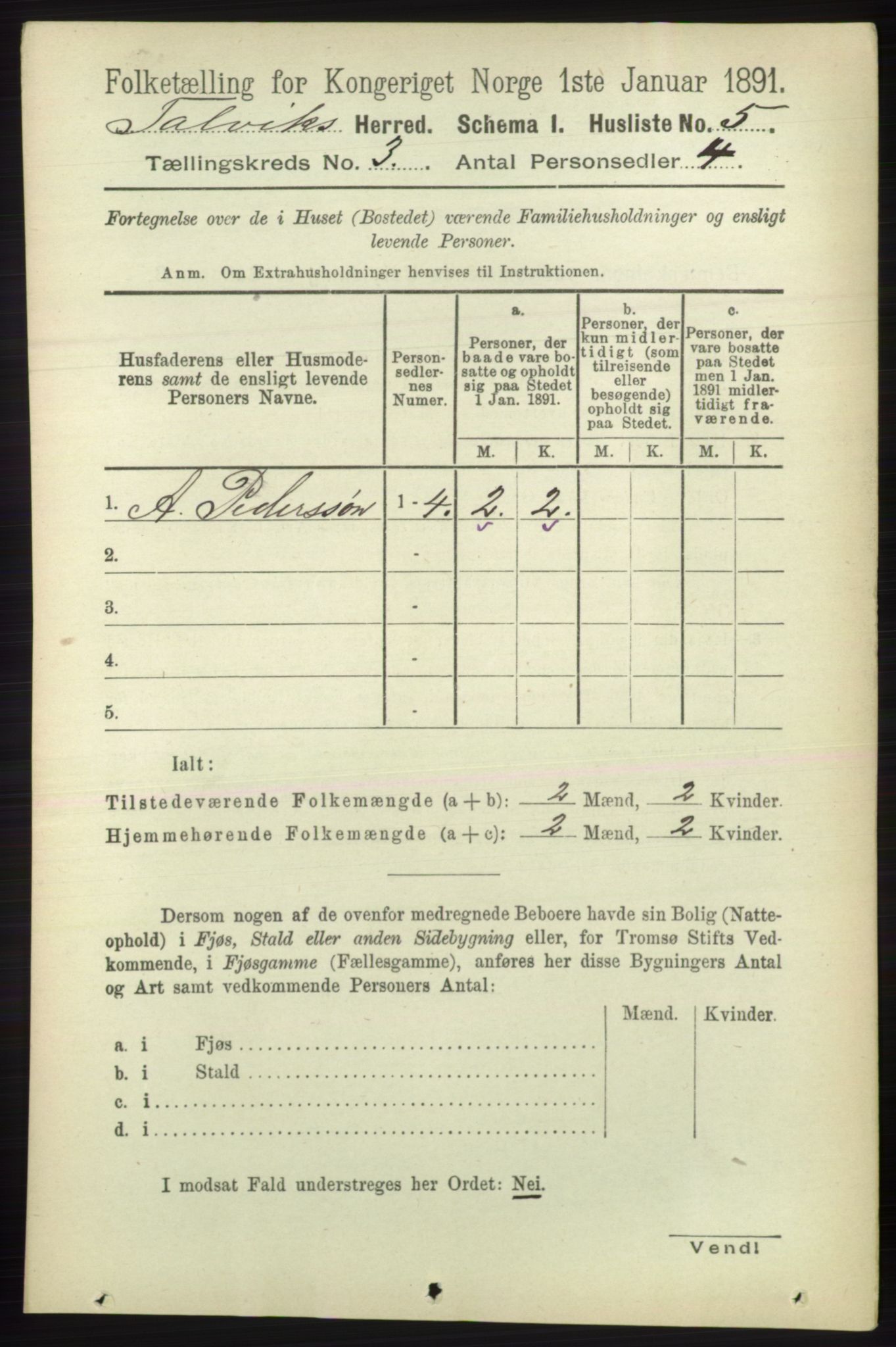 RA, 1891 census for 2013 Talvik, 1891, p. 675