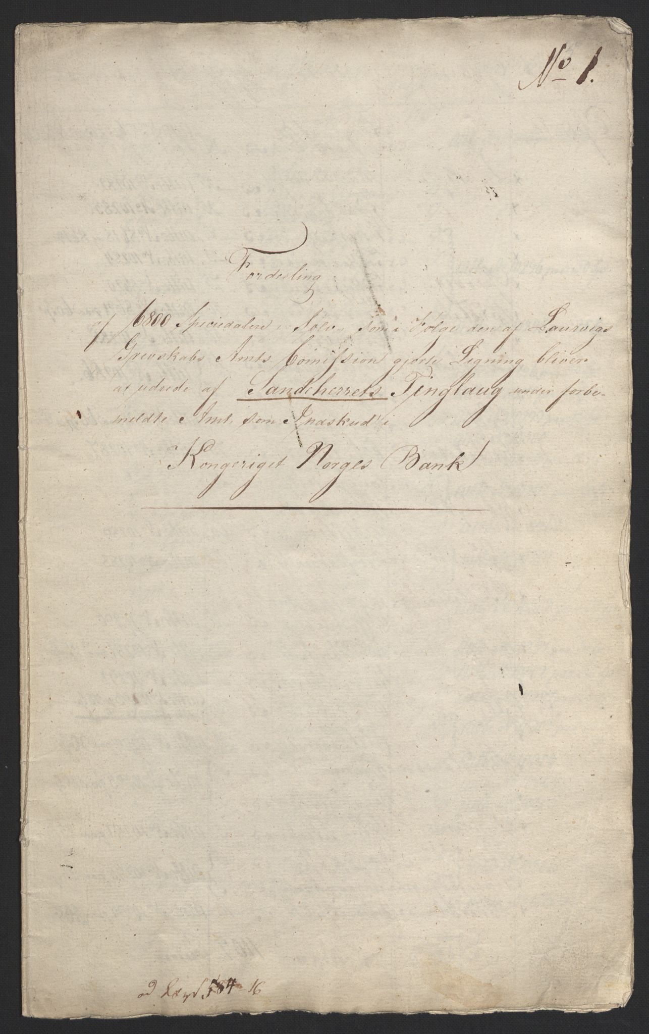 Sølvskatten 1816, NOBA/SOLVSKATTEN/A/L0023: Bind 24: Larvik fogderi, 1816-1824, p. 8