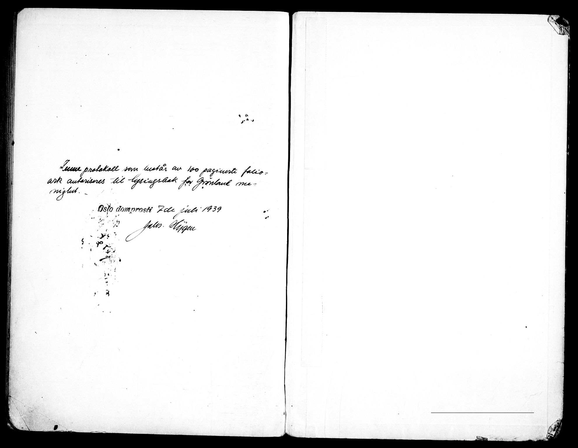 Grønland prestekontor Kirkebøker, SAO/A-10848/H/Ha/L0004: Banns register no. 4, 1939-1951