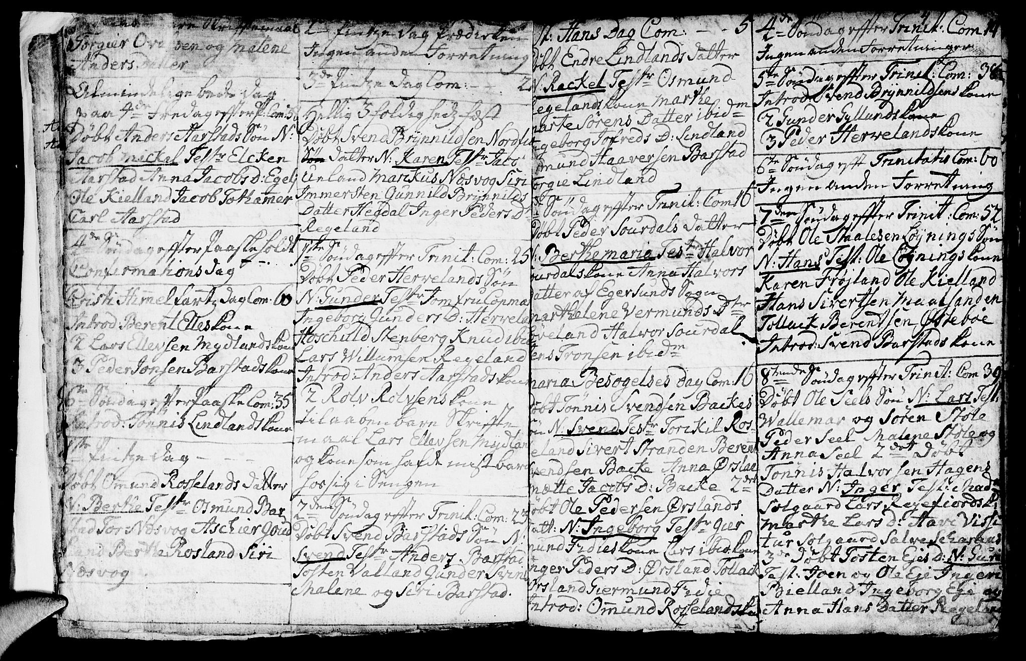 Sokndal sokneprestkontor, AV/SAST-A-101808: Parish register (official) no. A 4, 1762-1811