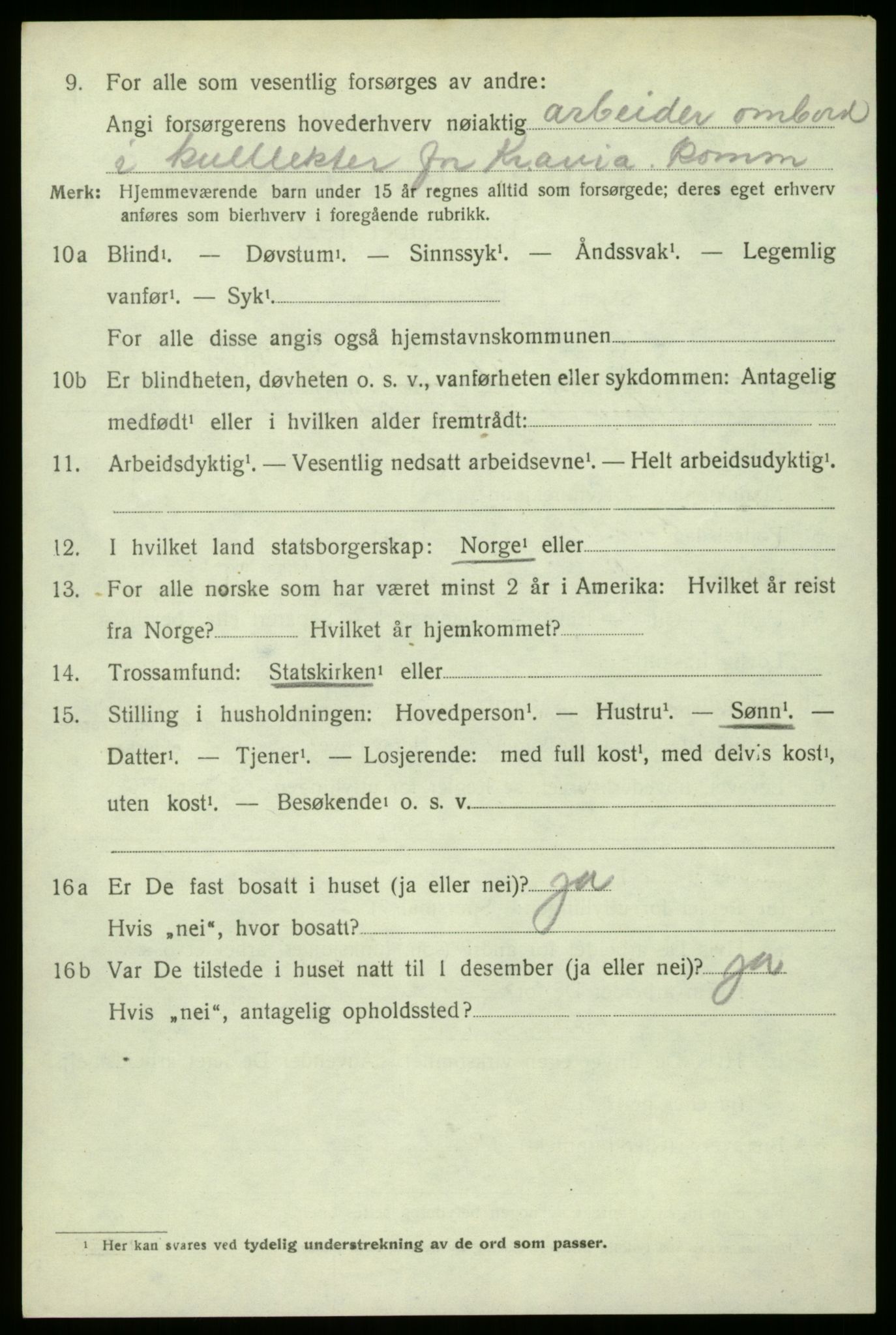 SAO, 1920 census for Hvaler, 1920, p. 5363