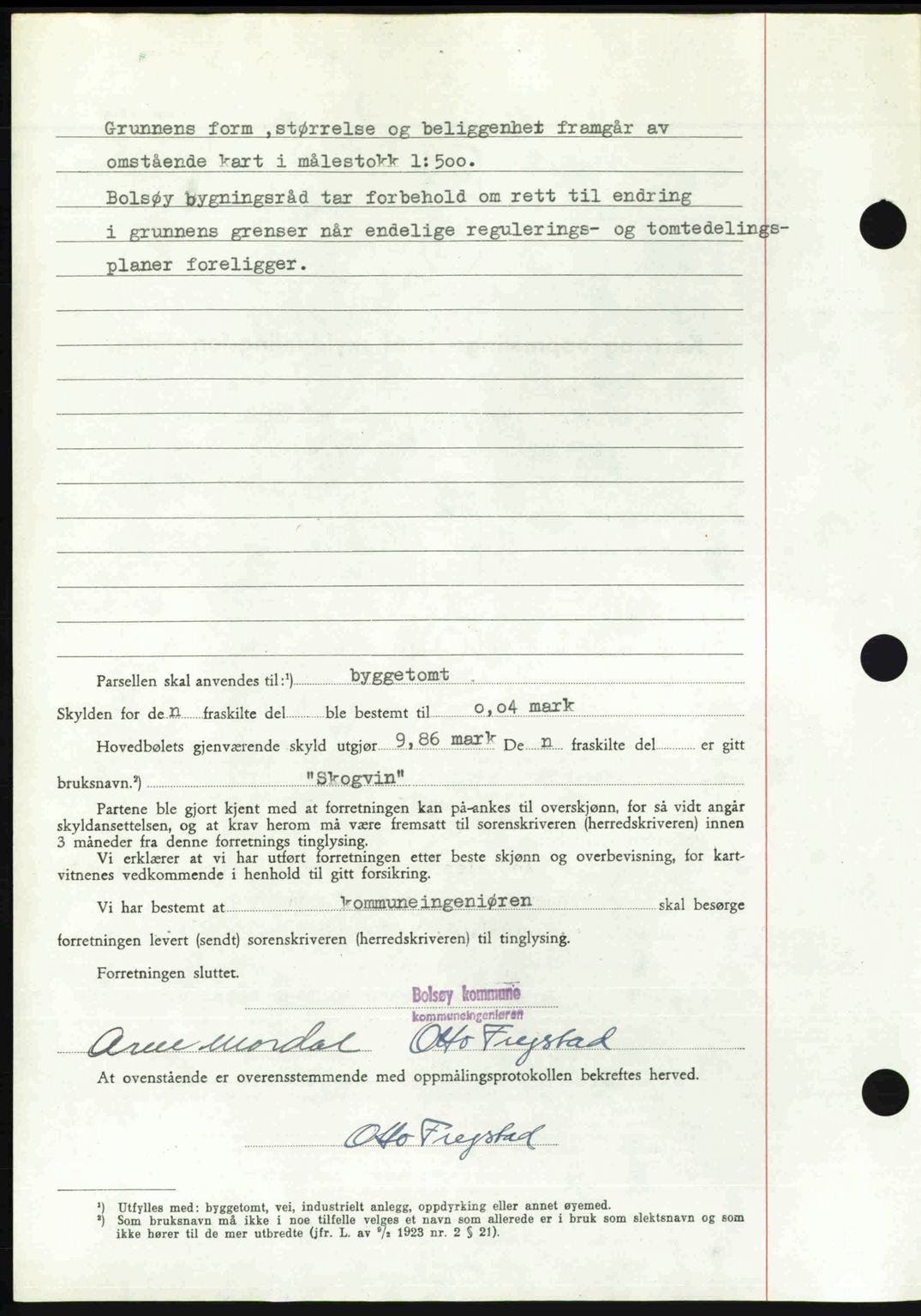 Romsdal sorenskriveri, AV/SAT-A-4149/1/2/2C: Mortgage book no. A31, 1949-1949, Diary no: : 3265/1949