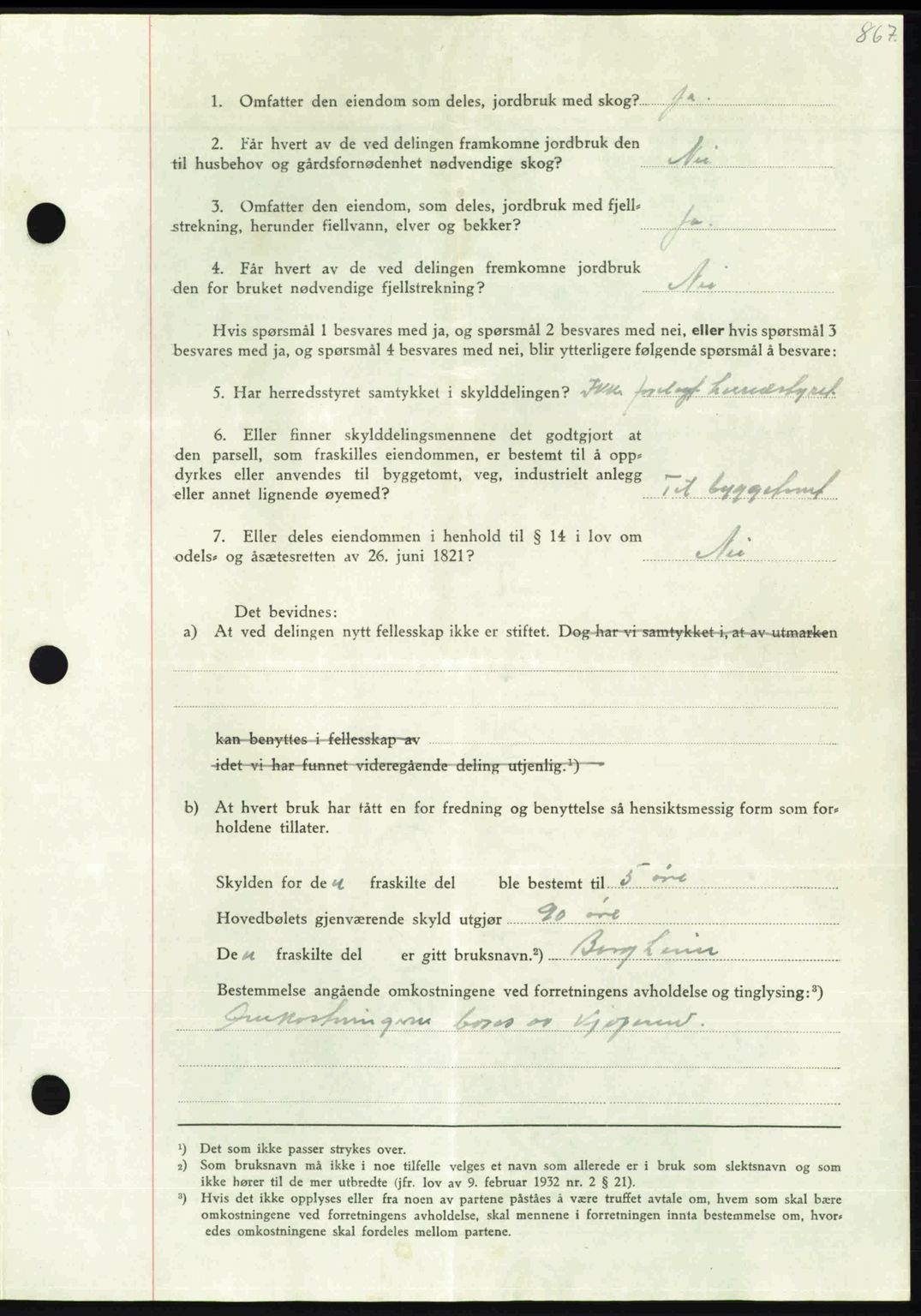 Nordmøre sorenskriveri, AV/SAT-A-4132/1/2/2Ca: Mortgage book no. A102, 1946-1946, Diary no: : 2053/1946